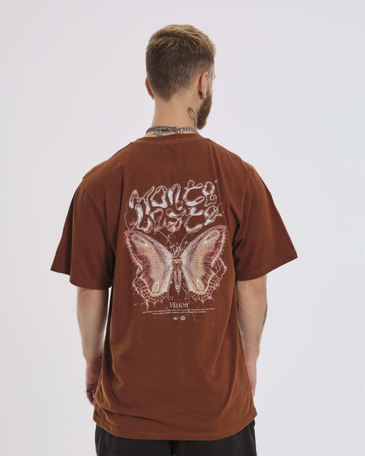 Camiseta Regular Estampada - Butterfly