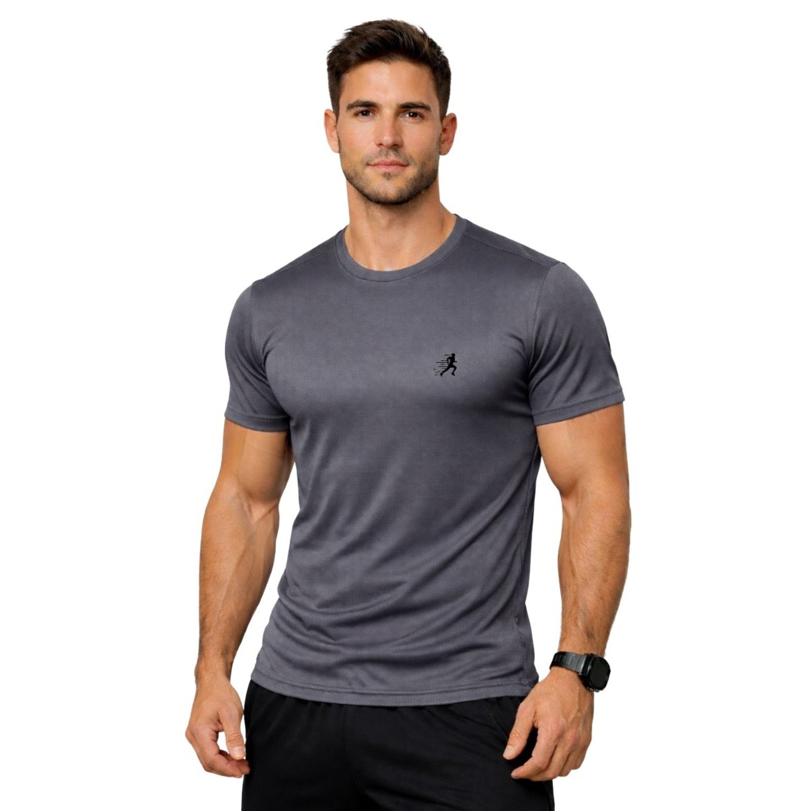 Camiseta Masculina Dry Fit Esportiva para Academia e Corrida