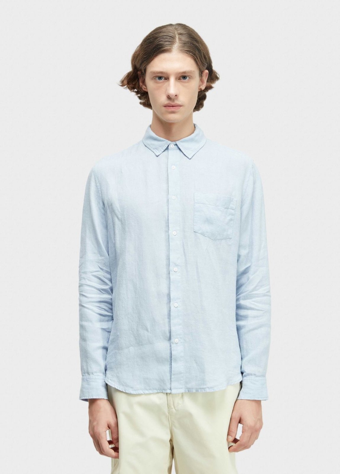 Camisa classic linen OSKLEN