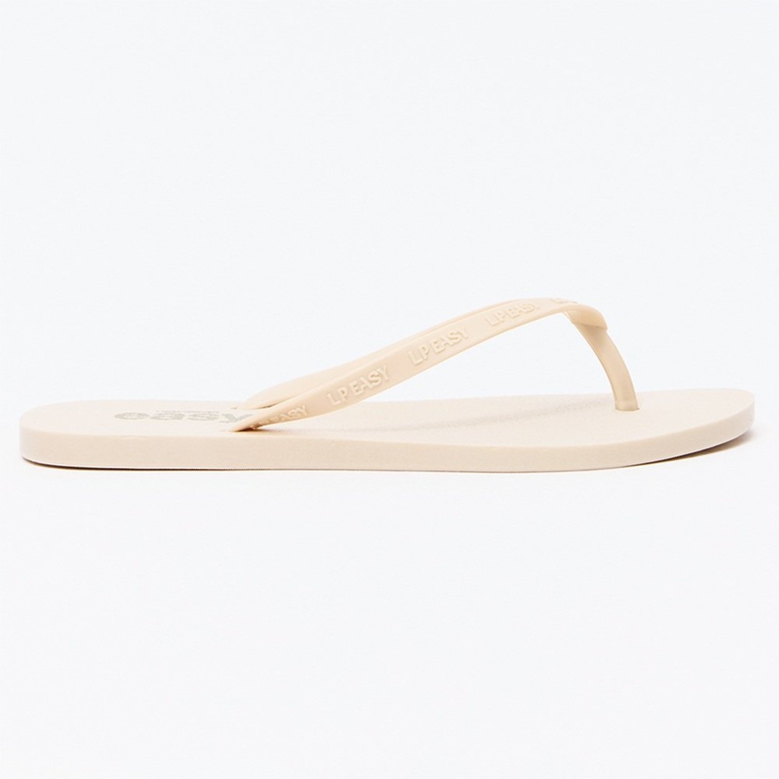 Chinelo Easy Lança Perfume Basic Relevo Pr27 Bege Feminino