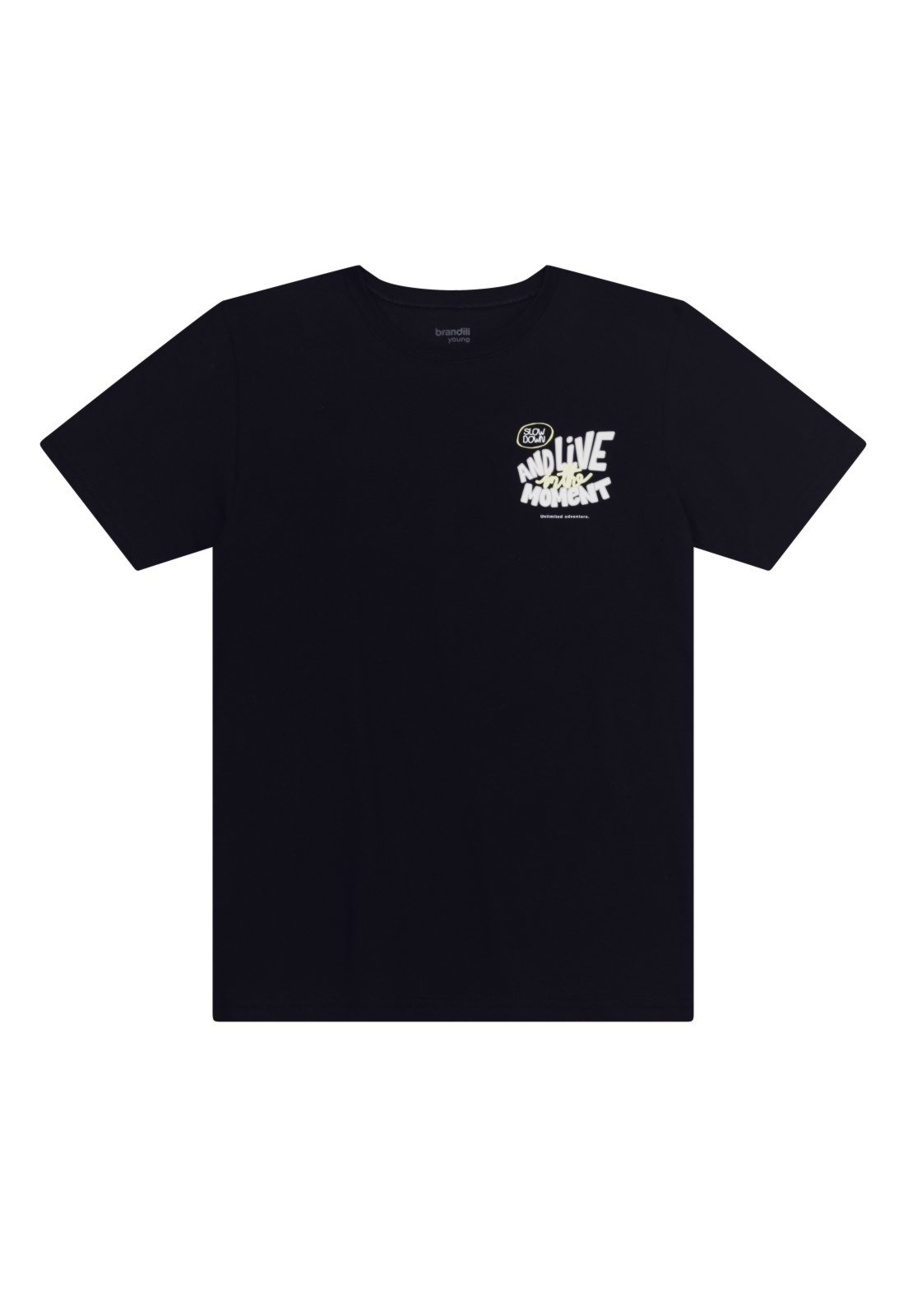 Infantil - Camiseta menino em malha Brandili Young