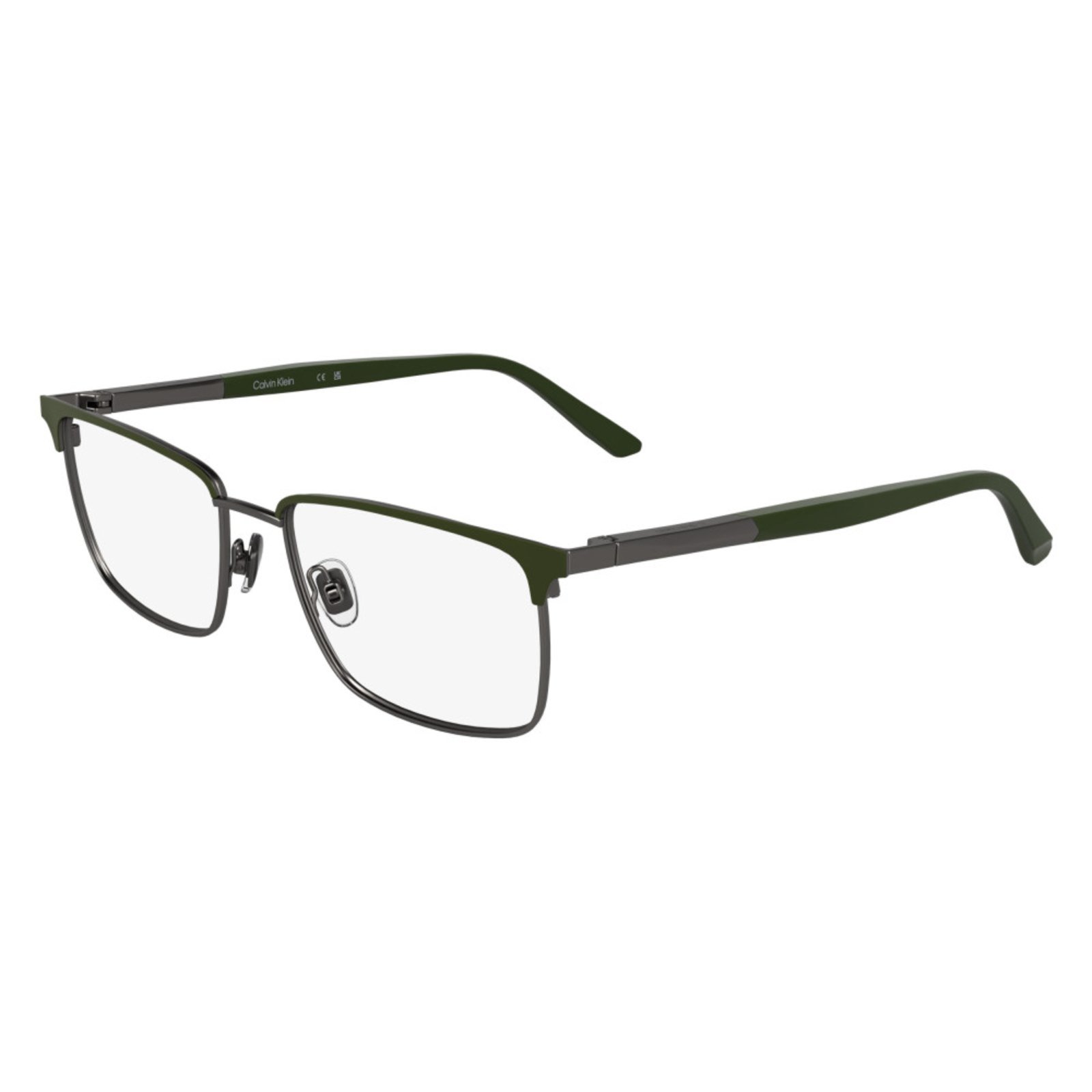 Armação Calvin Klein CK25106 330 Verde Masculino