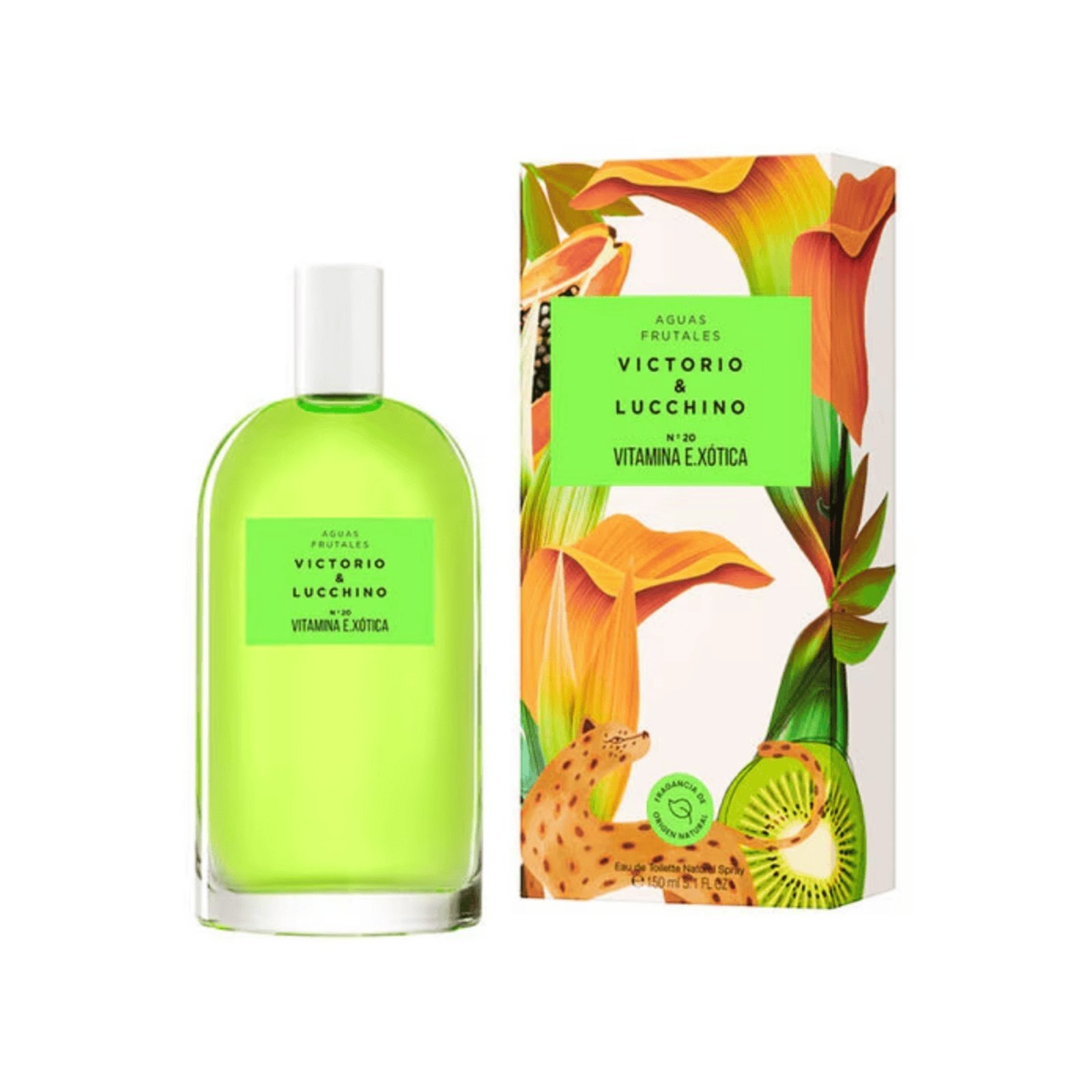 Vista 3 Victorio & Lucchino Nº 20 Vitamina E.Xótica Edt - Perfume Fem laranja/verde Victorio & Lucchino laranja/verde
