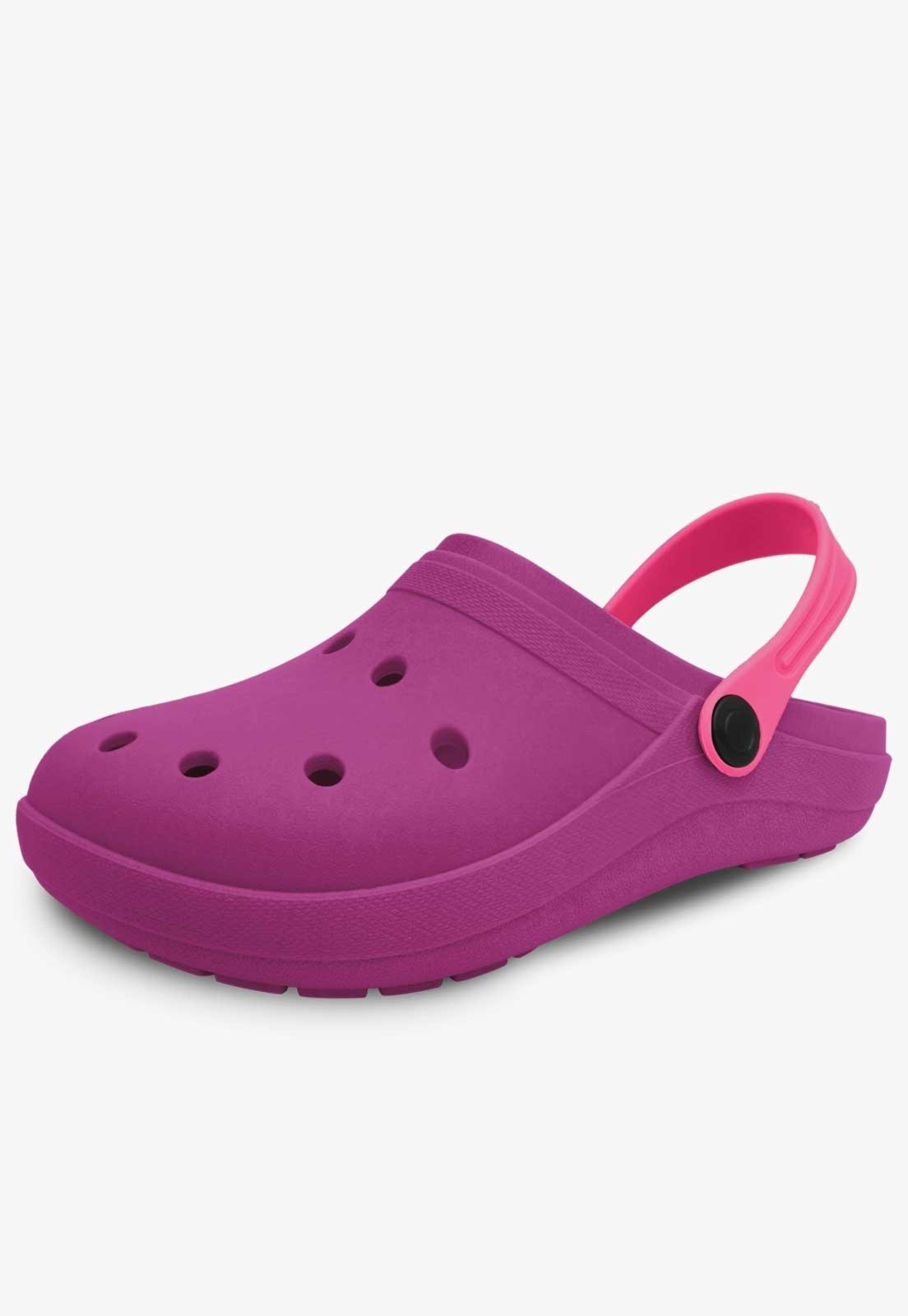 Vista 2 Infantil - Babuche Pópidi Menina pink Pópidí pink