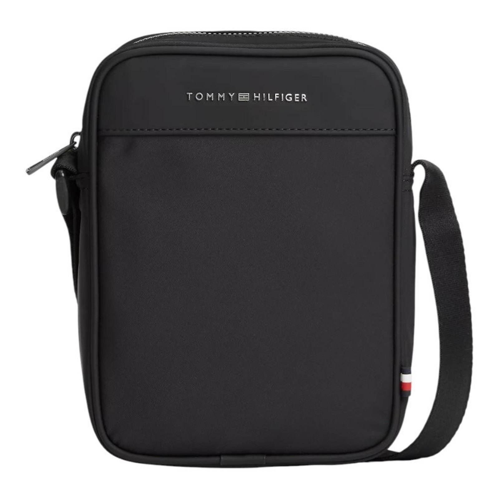 Bolsa Shoulder Bag Tommy Hilfiger Repreve Mini Preto 2.15L