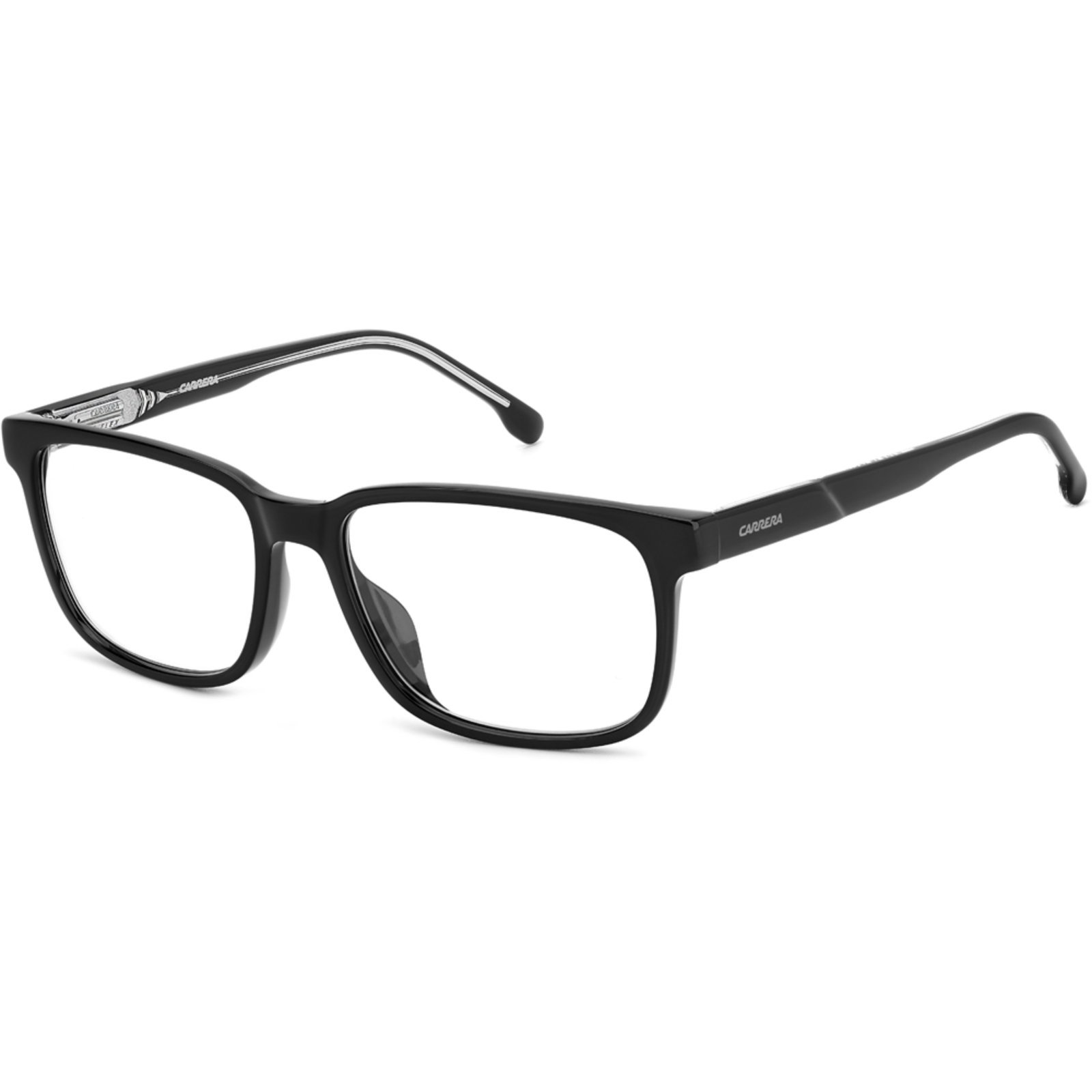 Vista 2 Armação Carrera Flex 03 G 807 5518 Masculino preto Carrera preto