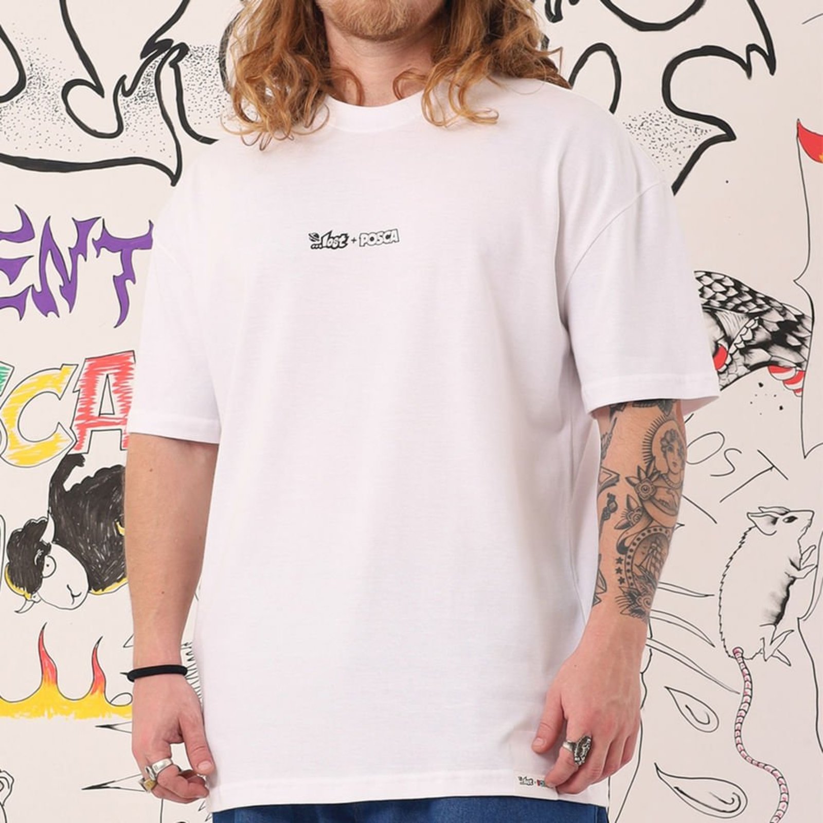 T-Shirt Box Fit Posca Edu Ribeiro
