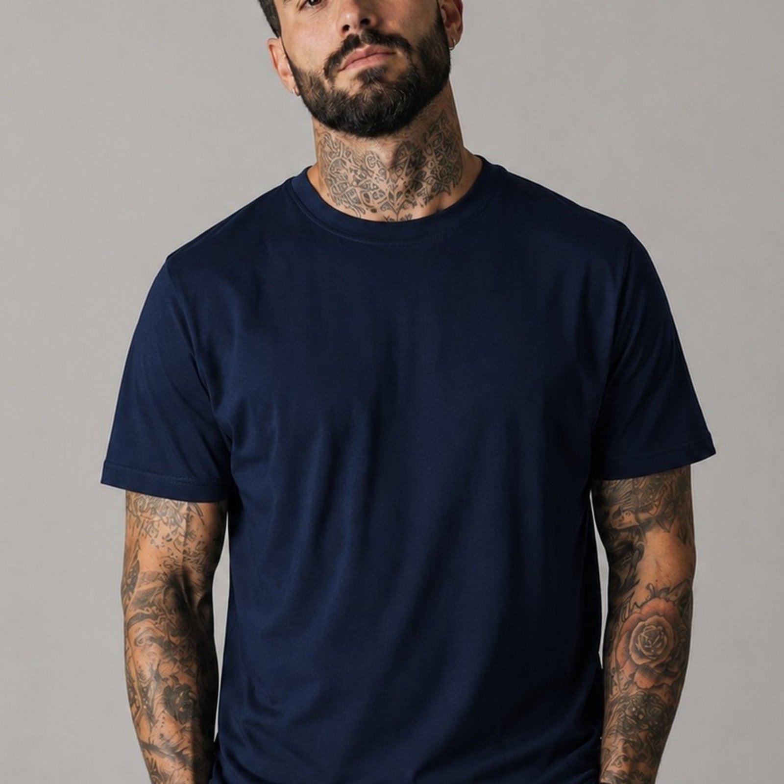 Camiseta Permanente Pima Touch Rock&Soda MARINHO