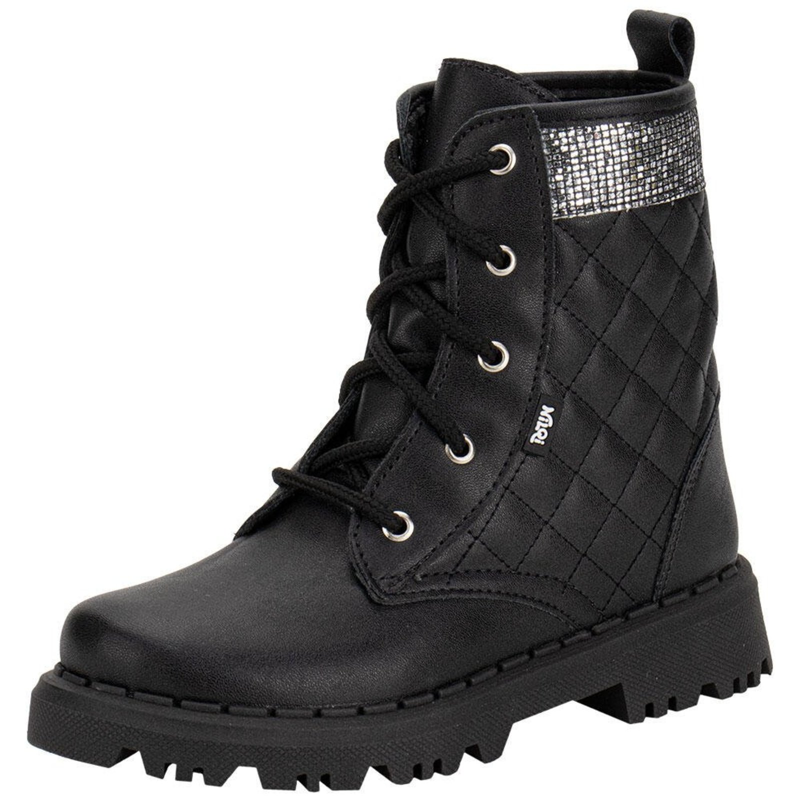 Infantil - Bota Coturno Nilqi 1650 8061650 Preto