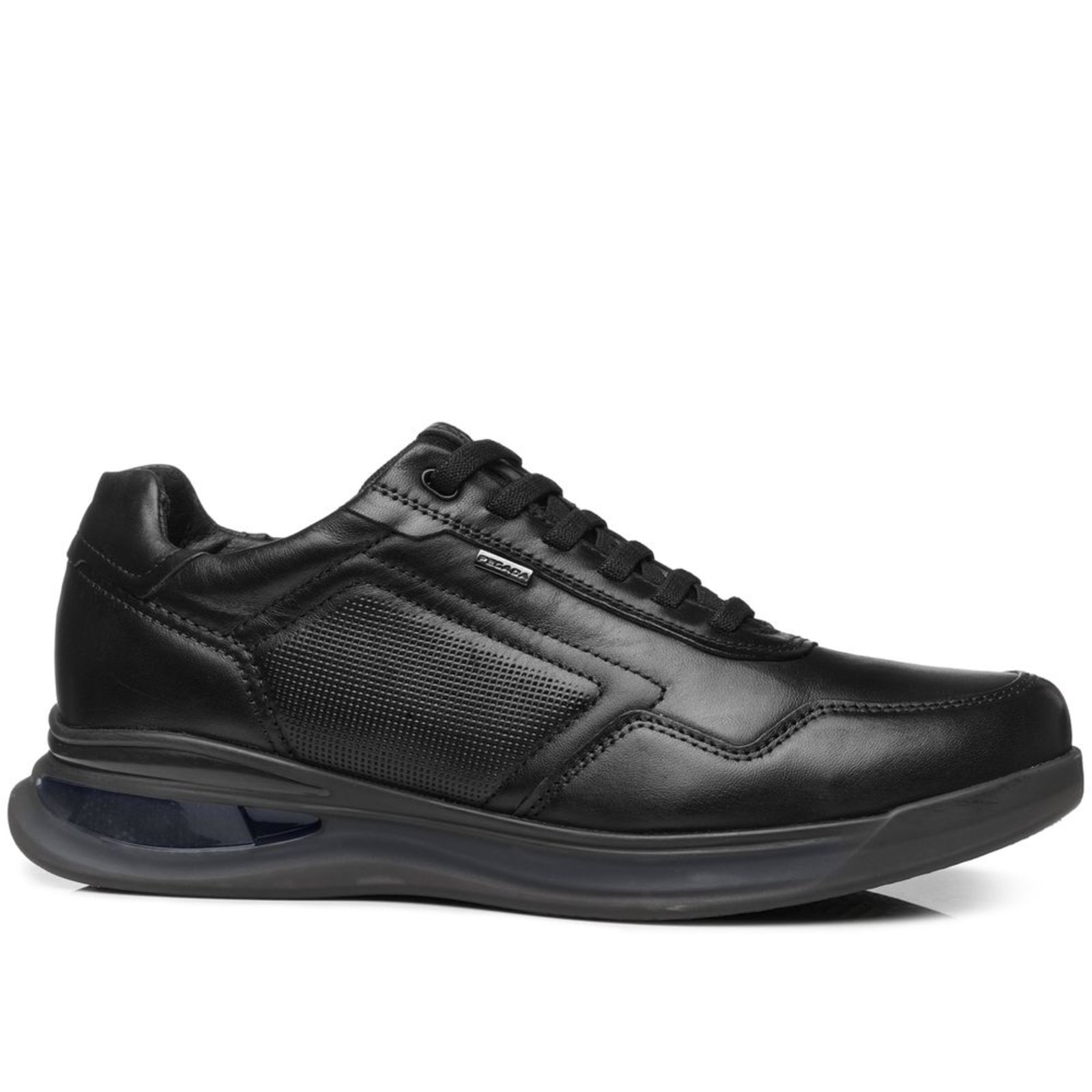 Sapato Casual Pegada Masculino em Couro Preto 126801-01 Sapato Pegada Masculino em Couro Preto 126801-01 39