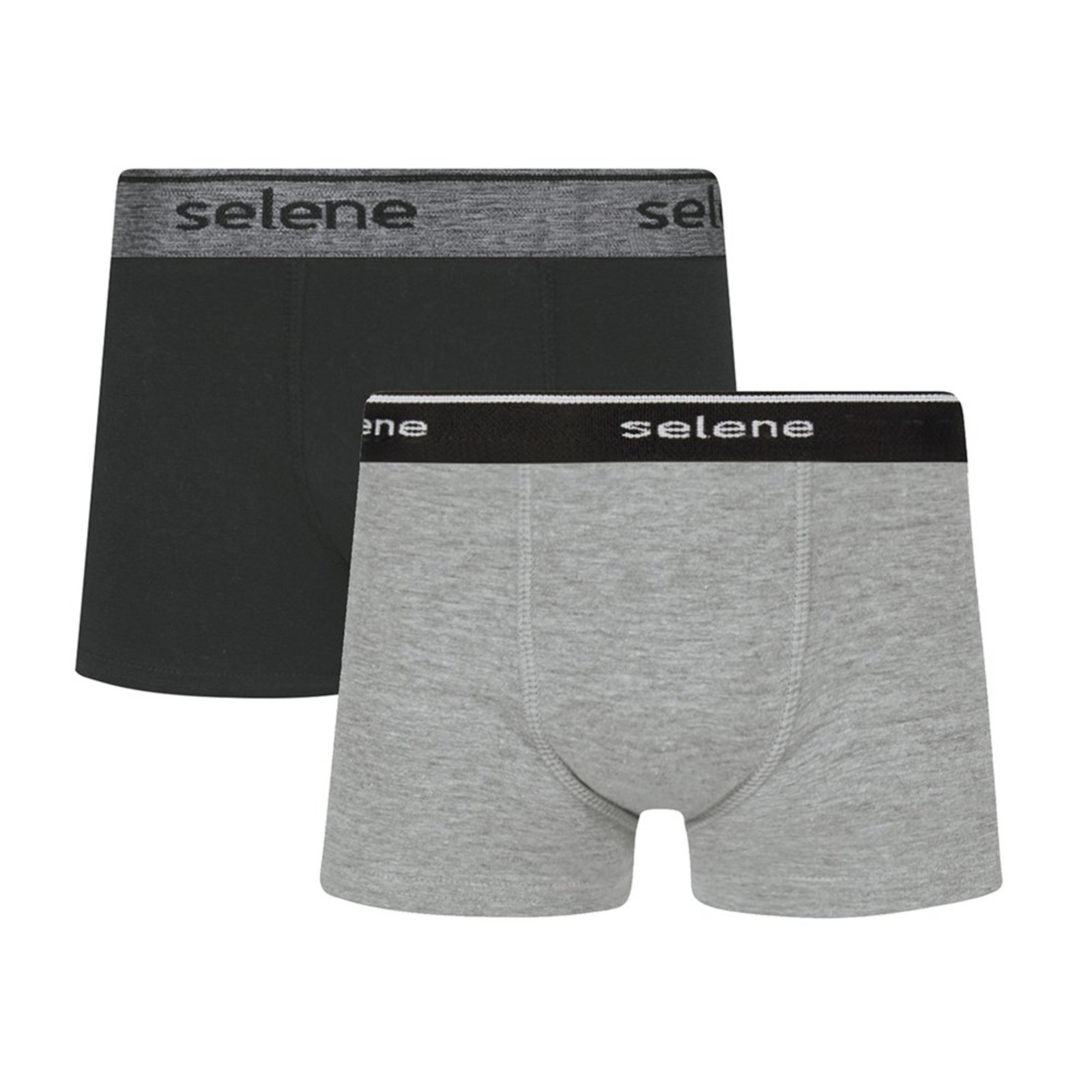 Kit 2 Cuecas Boxer Selene Algodão