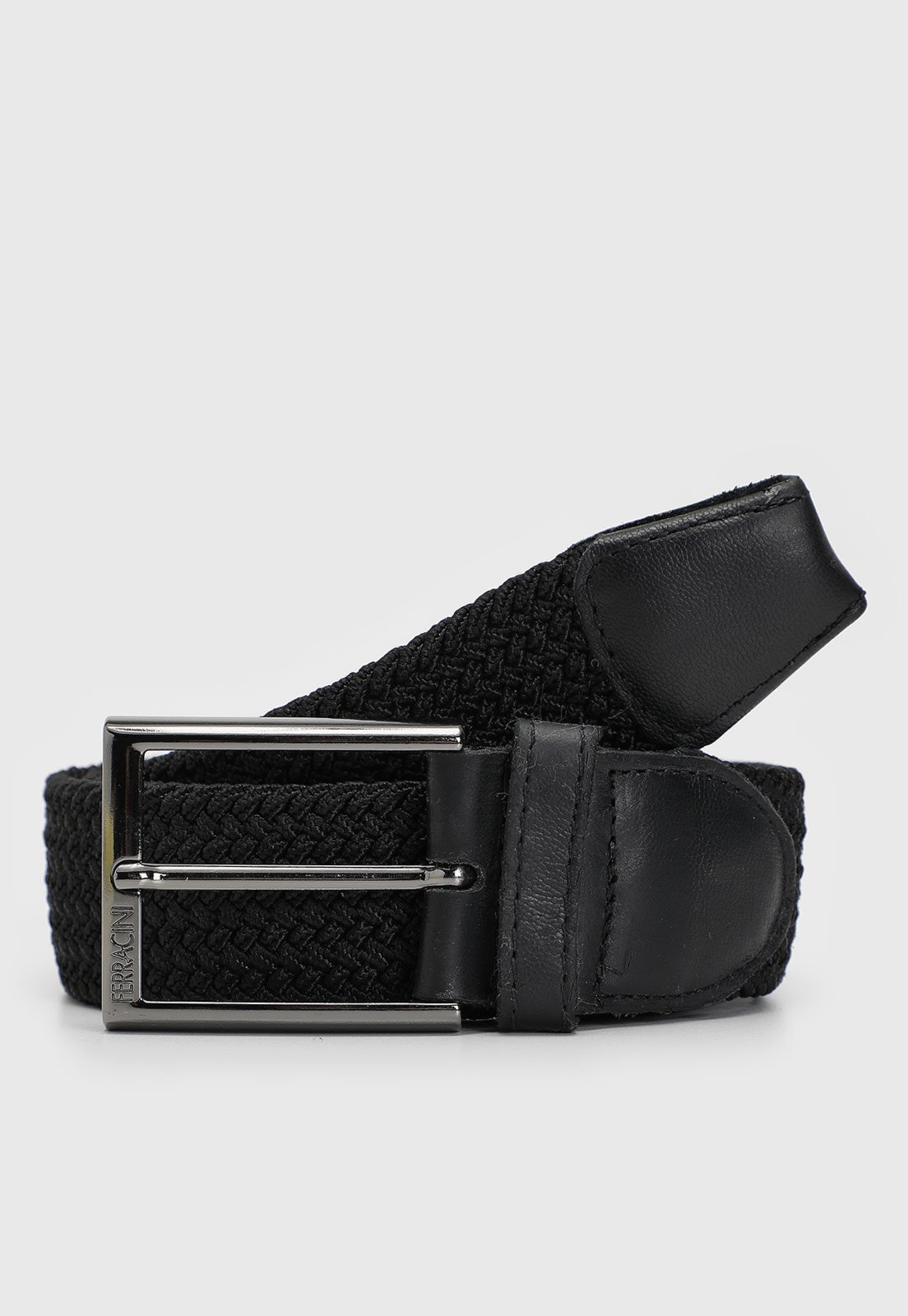 Cinto Masculino Ferracini Trançado Preto