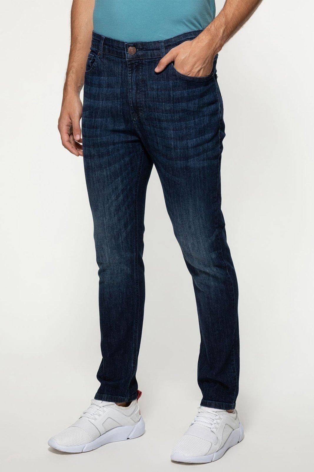 Calça Guess Jeans Skinny Azul Escuro