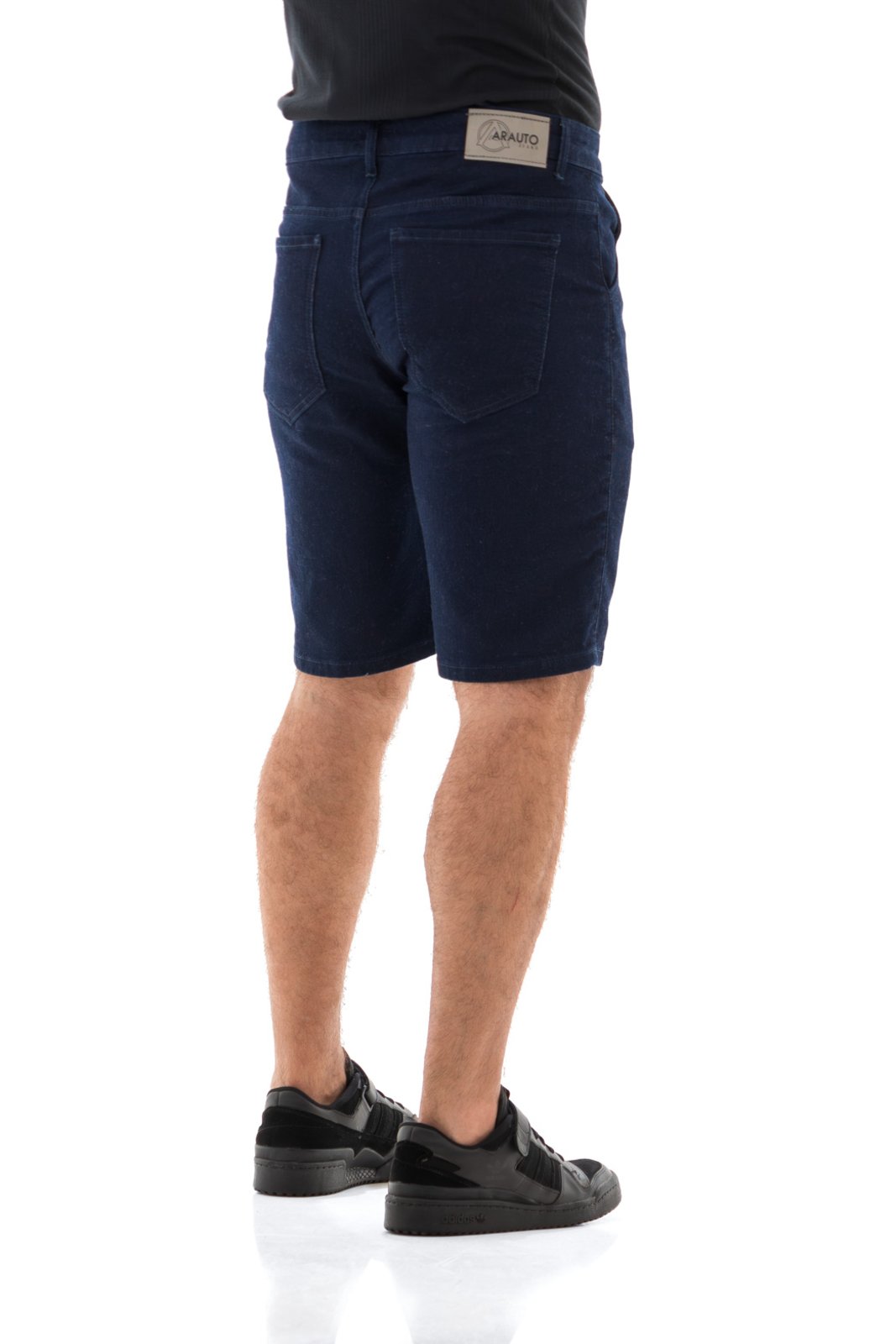 Vista 3 Bermuda Masculina Arauto Confort Squash ARAUTO JEANS azul/azul marinho/jeans ARAUTO JEANS azul/azul marinho/jeans