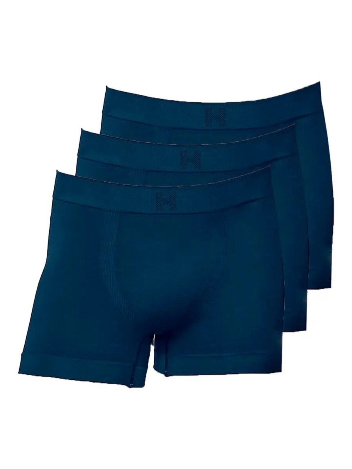 Kit com 3 Cuecas Boxer Hope Smc61020 Azul
