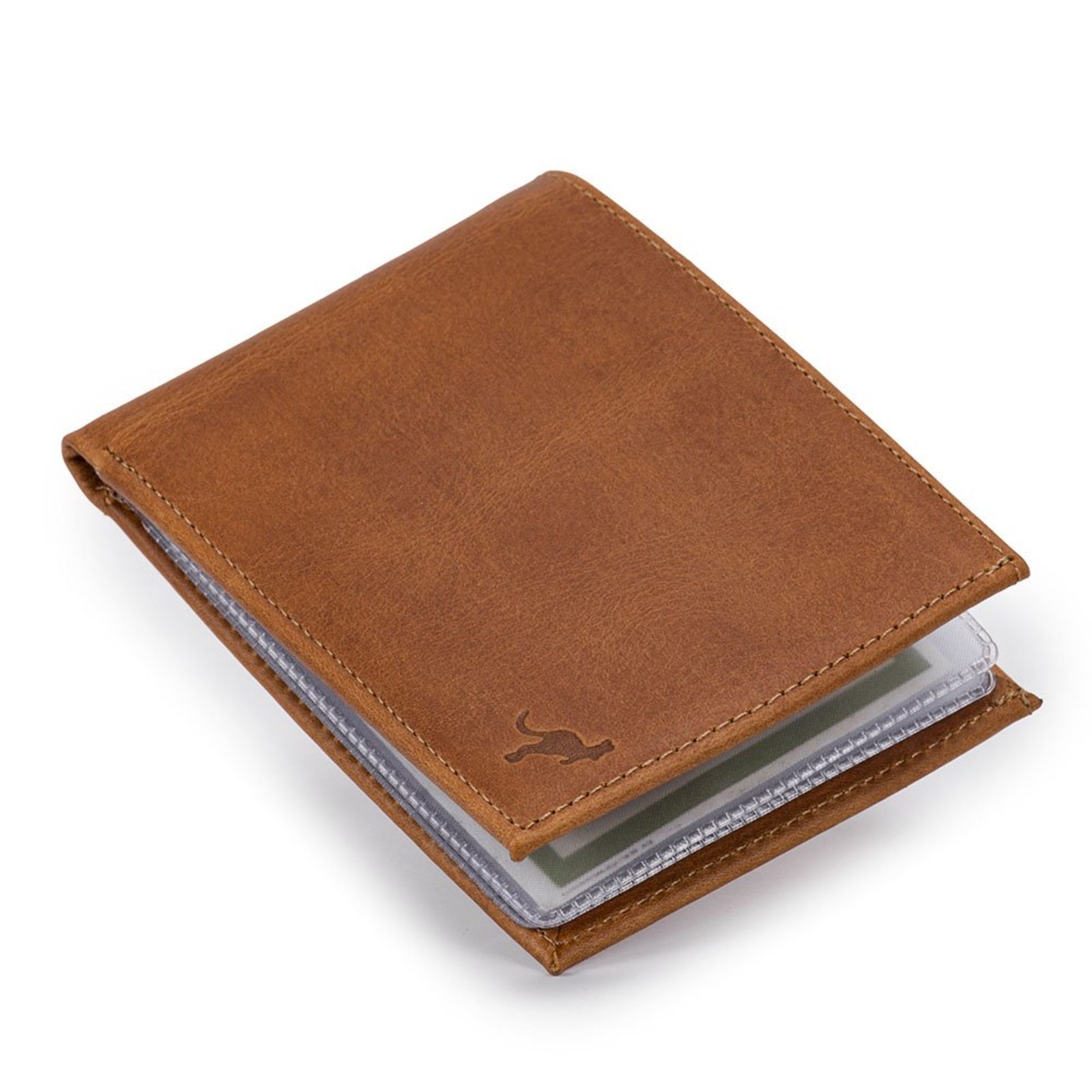 Carteira Luxo Couro Legítimo Rg/cnh/cédulas/cartões/moedas Marrom Claro