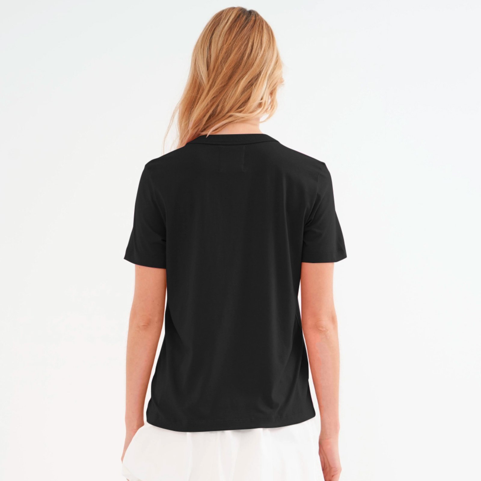 Vista 3 Camiseta Colcci Iconic Pr26 Feminino preto Colcci preto