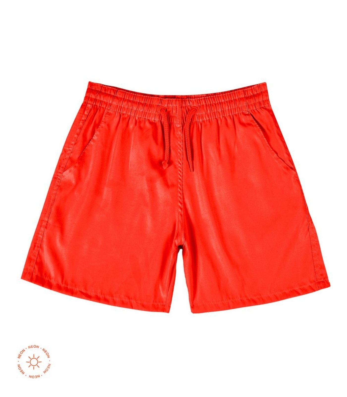 Bermuda Masculina Em Suede Com Bolsos Select Laranja