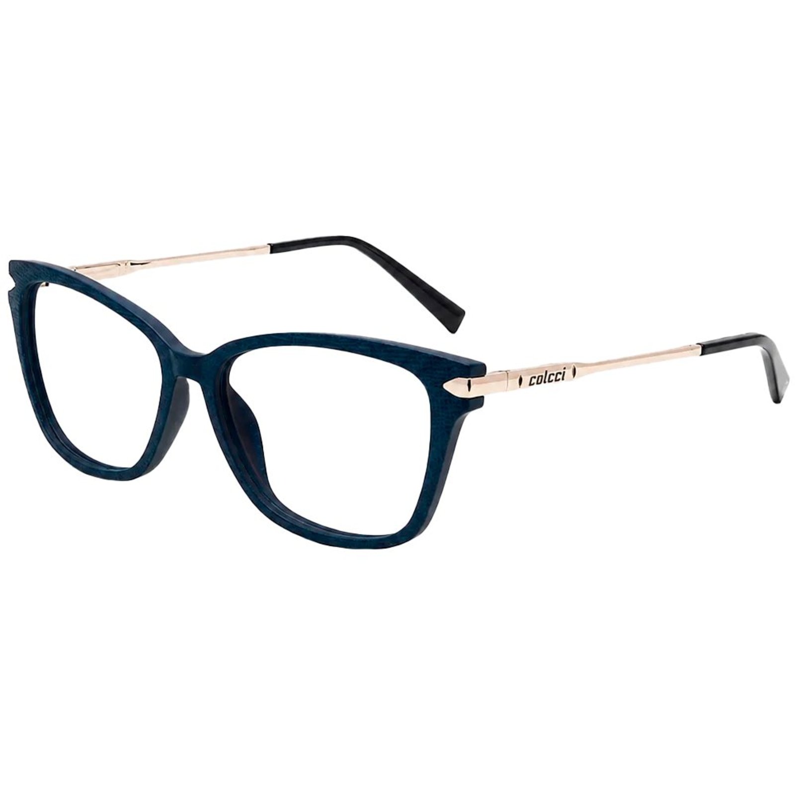 Armação Colcci Frida C6097K7555 Azul Feminino