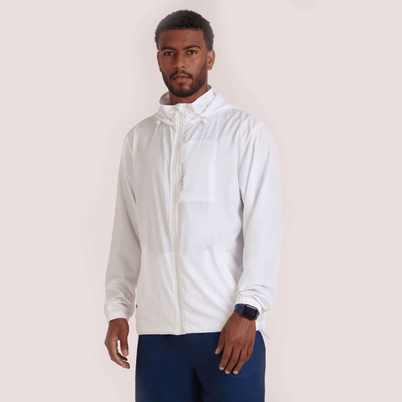 Jaqueta Windbreak Masculino Importada Lupo 77131 Branco