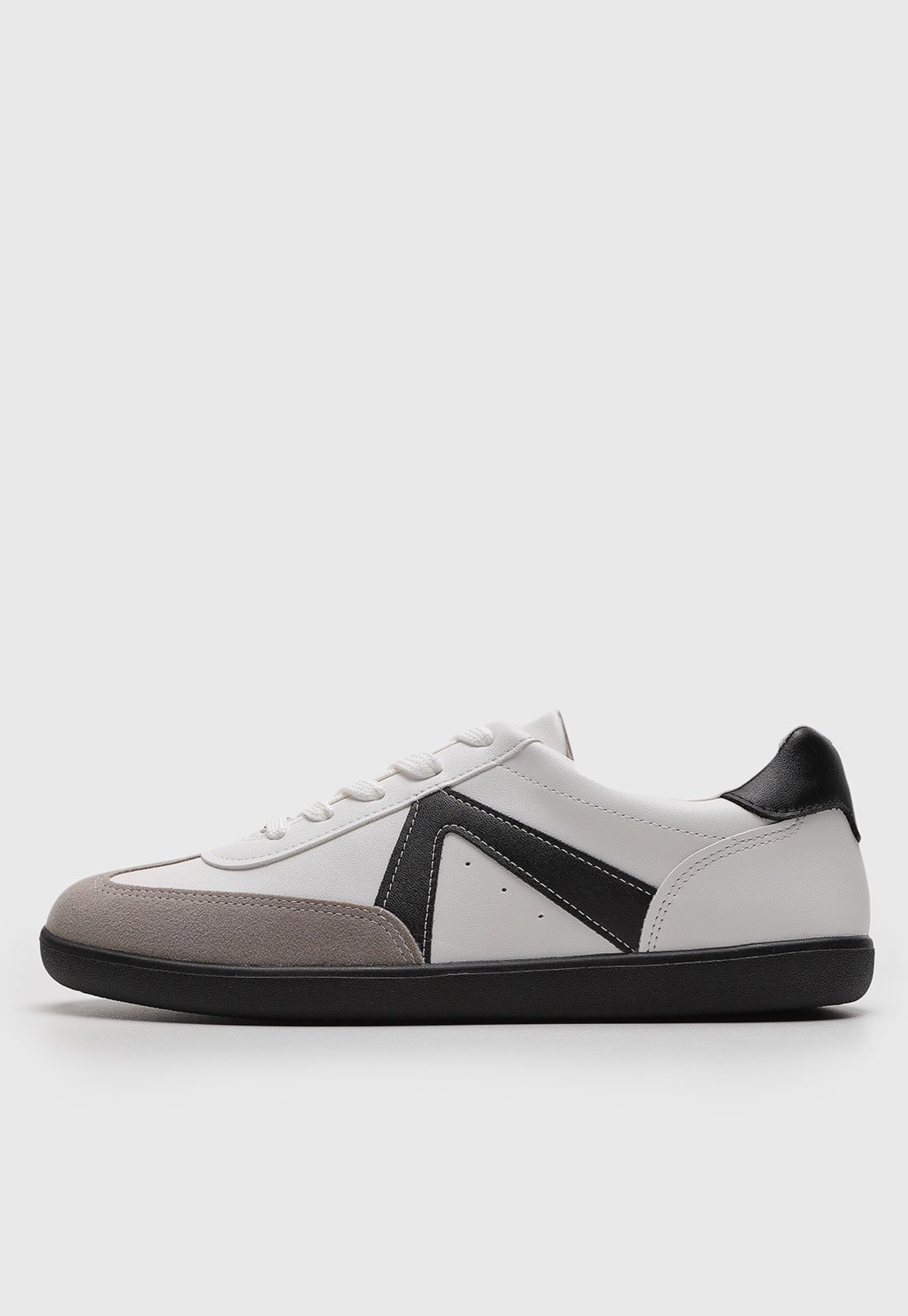 Tênis Vizzano Recorte Suede Branco