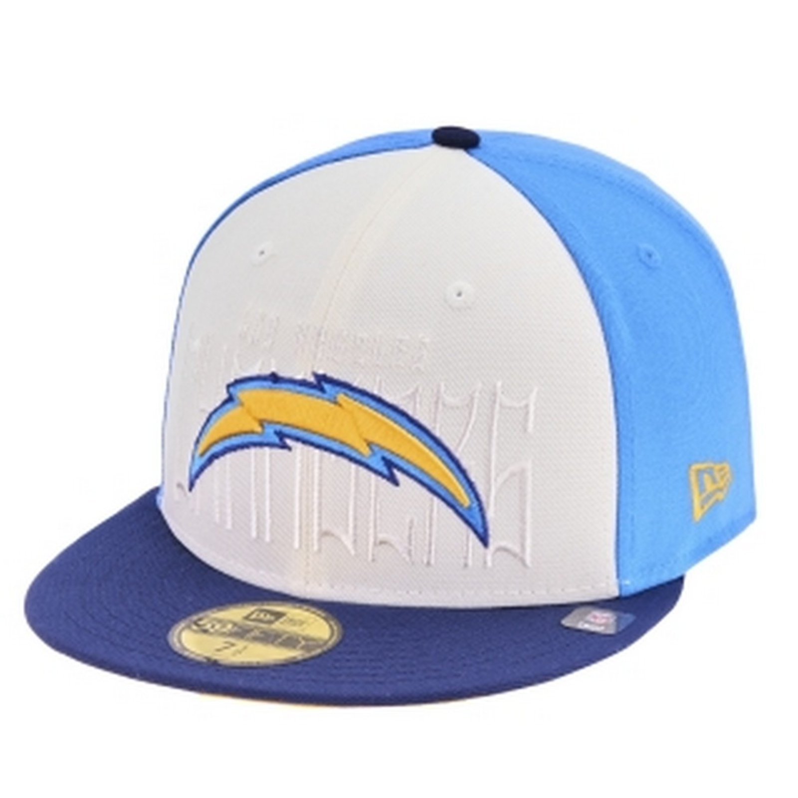 Boné New Era 59fifty Los Angeles Chargers Off White/Azul
