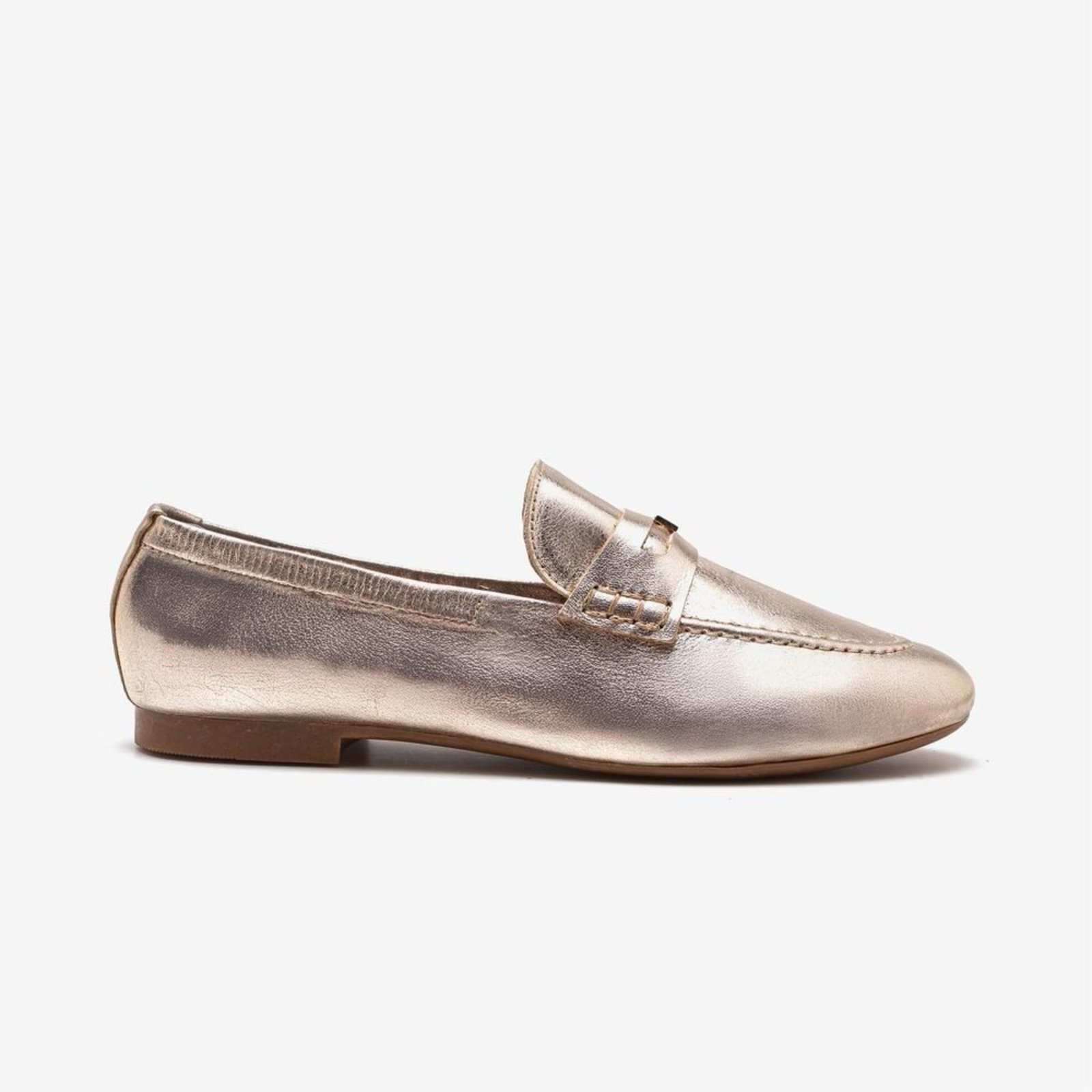 Mocassim Democrata Casual Dourado
