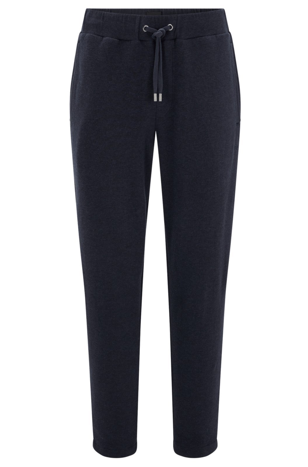 Calça Tracksuit Em Mistura De Algodão Com Logo