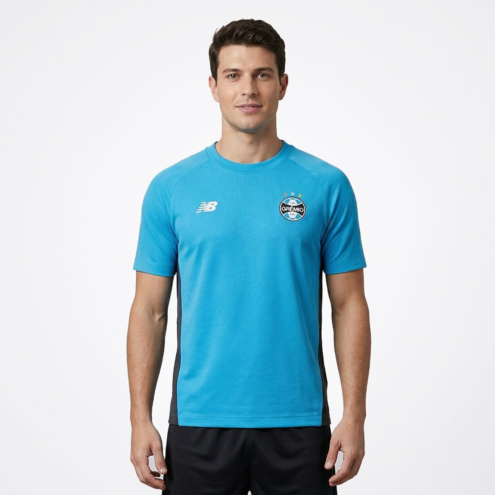 Camisa New Balance Grêmio Viagem 2026 Azul