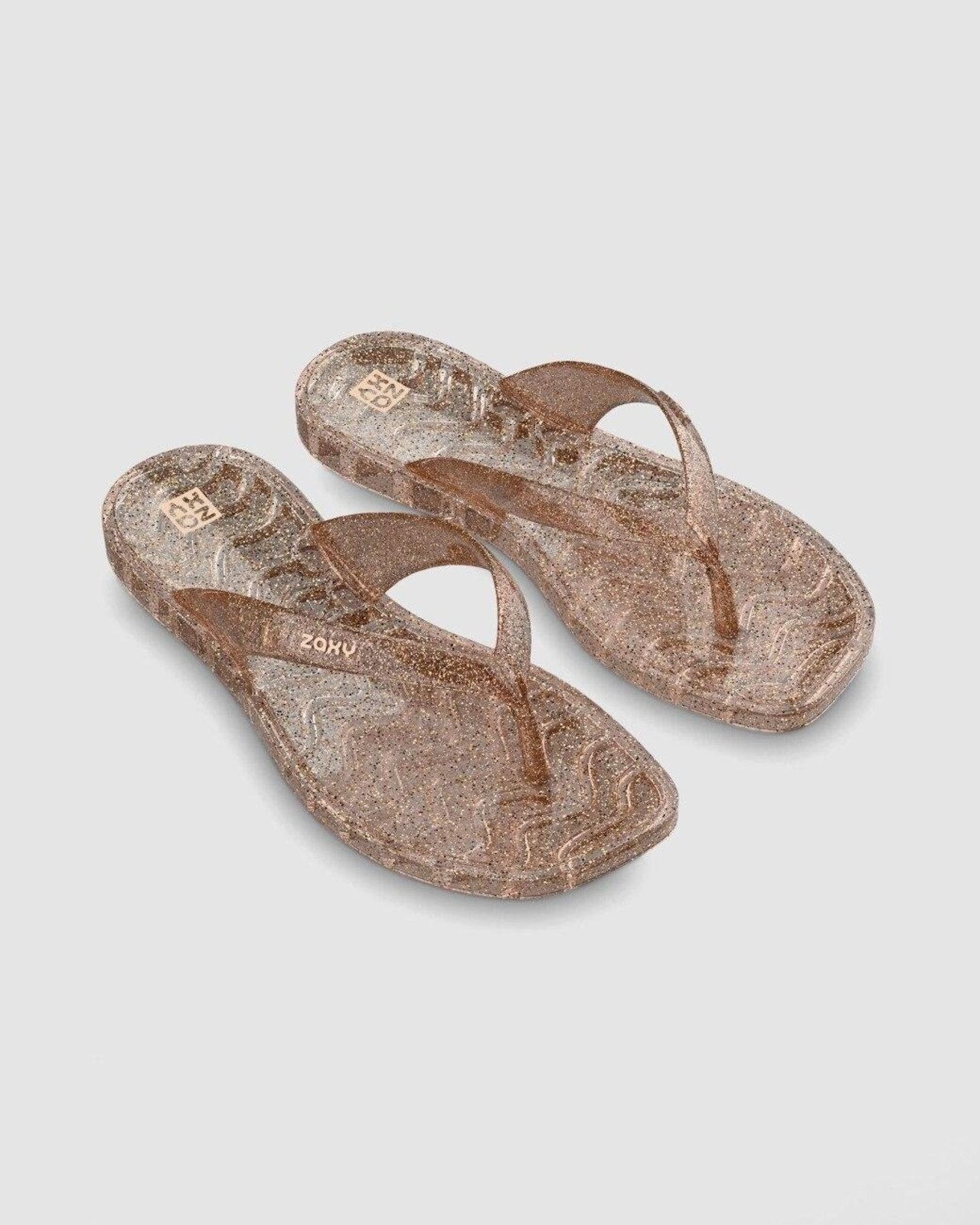 Chinelo Dedo Feminino Zaxy Jelly Nude
