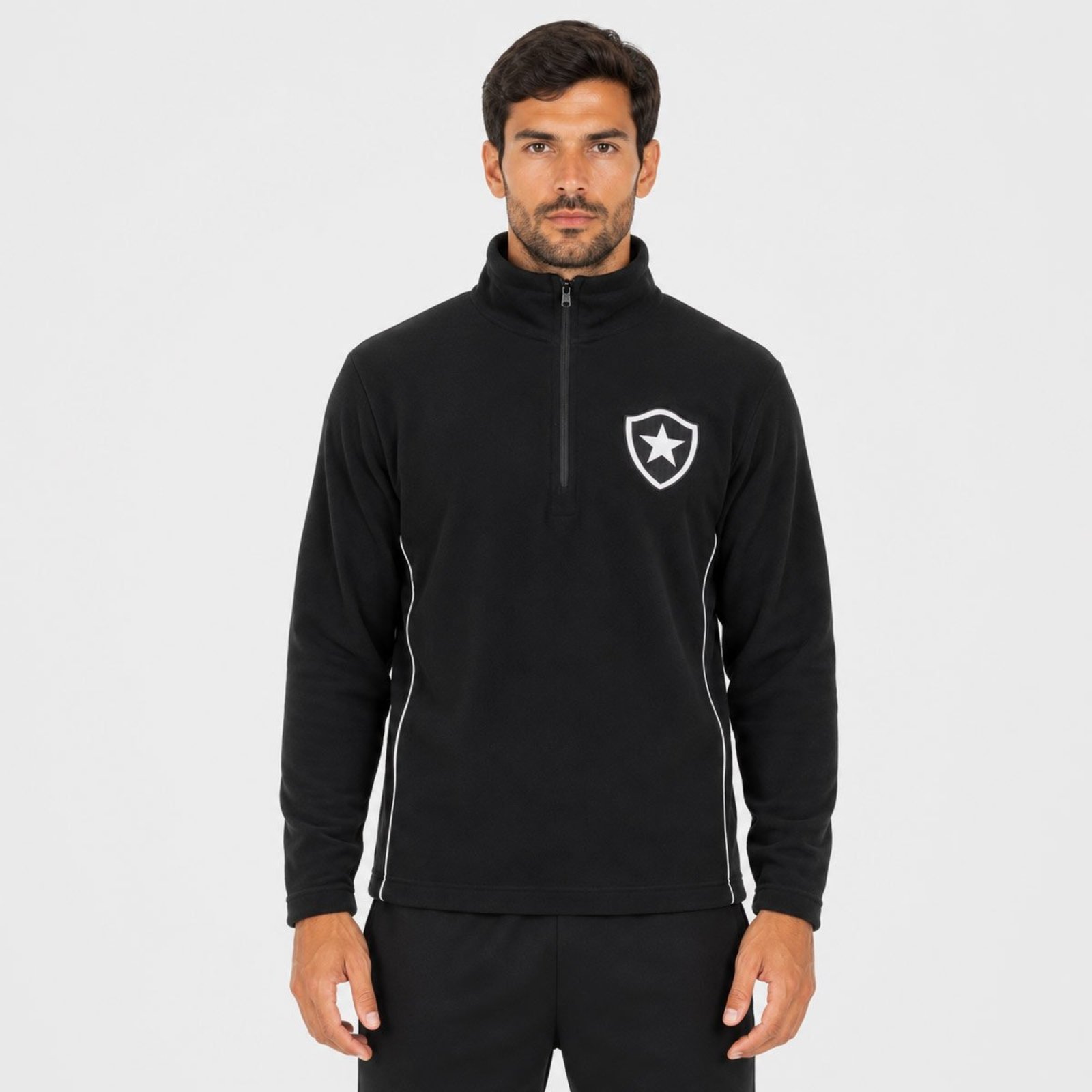 Blusão Botafogo Fleece Preta