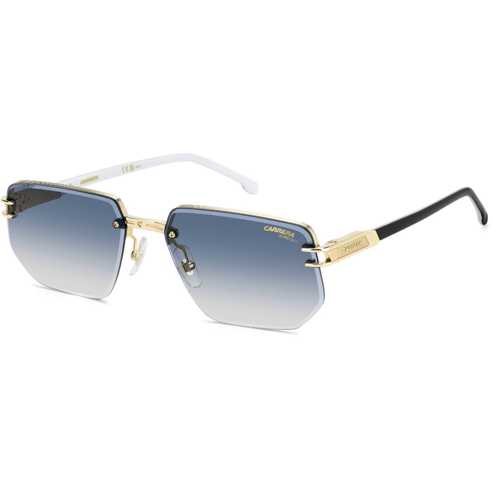 Vista 2 Óculos de Sol Carrera 1070 S 80S 6008 Masculino preto Carrera preto