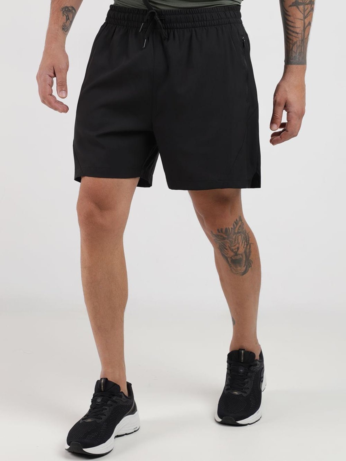 Vista 2 Bermuda Cos Elástico Masculina DZero preto DZero preto