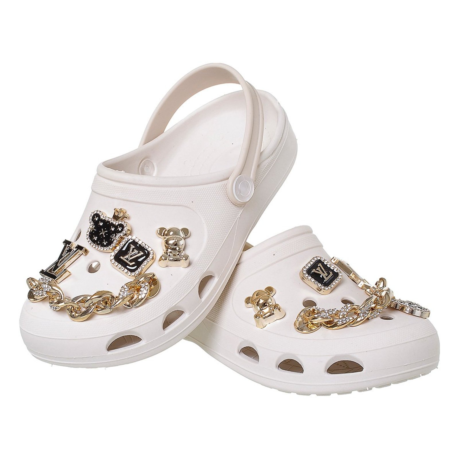 Infantil - Chinelo Babuche Sandália Menina com Enfeite