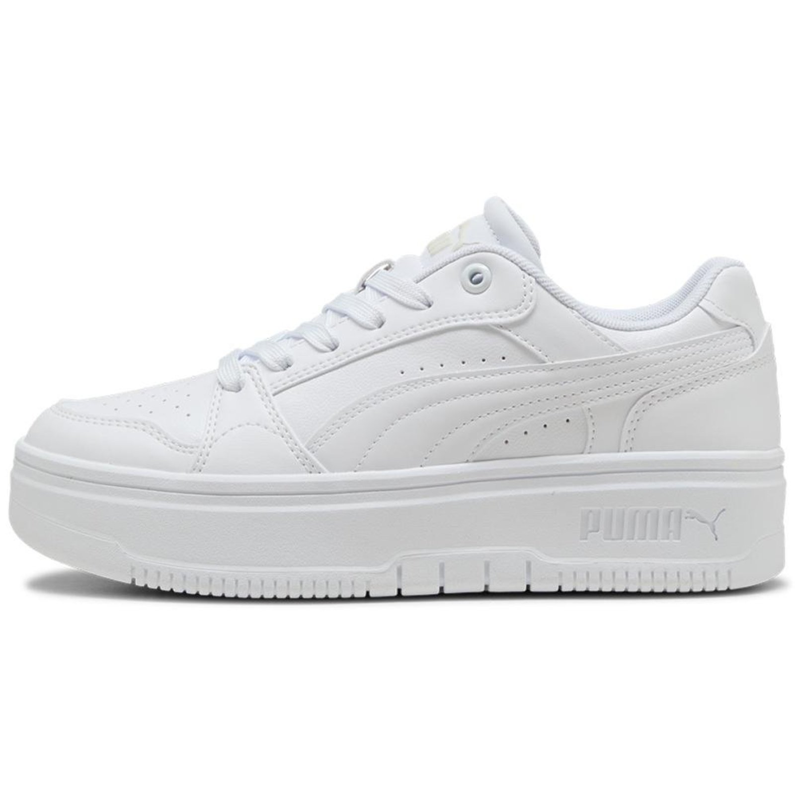 Tênis Puma Rebound Femme Low BDP Feminino White/Vapor Gray