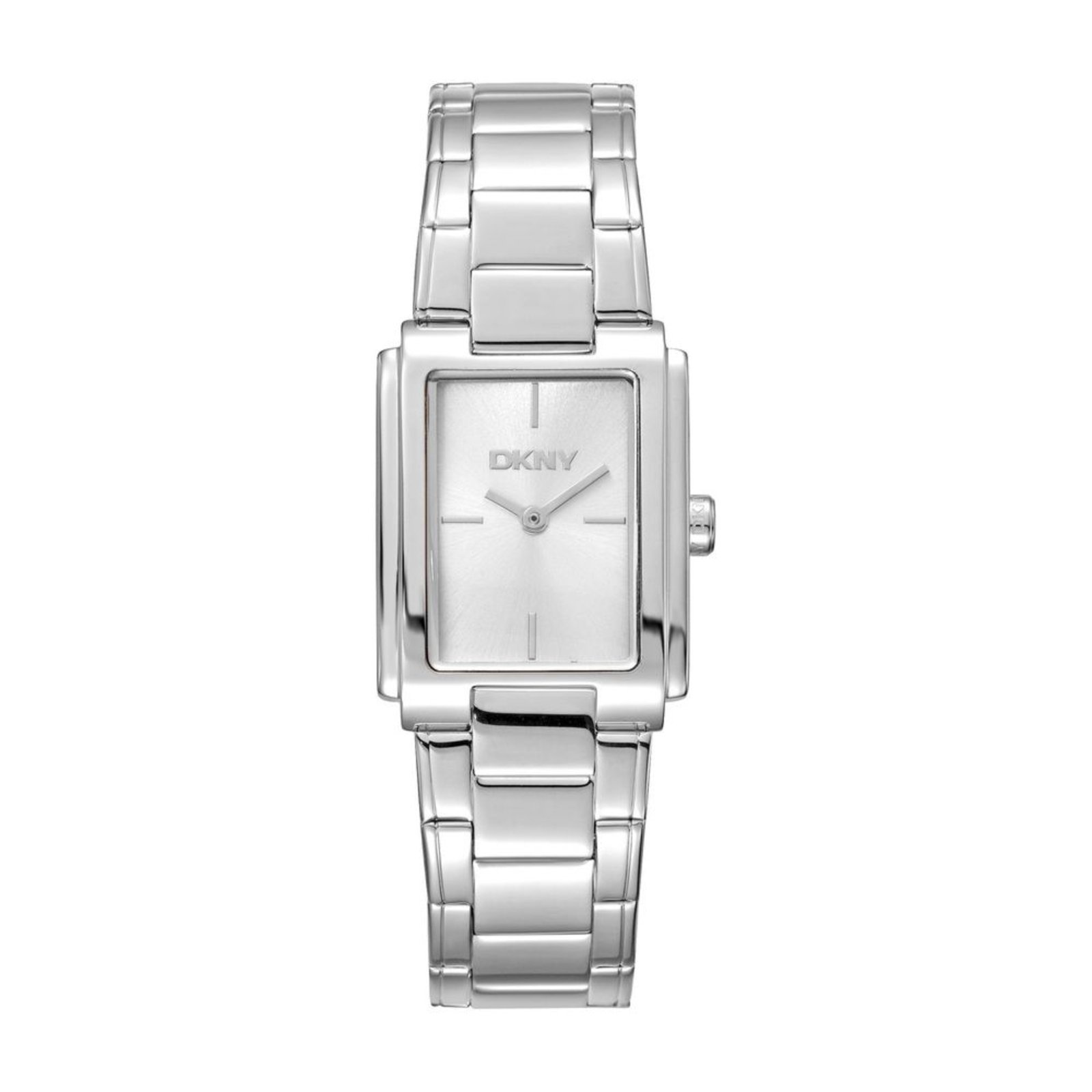Vista 2 Relógio Feminino Quadrado DKNY Nolita prata prata