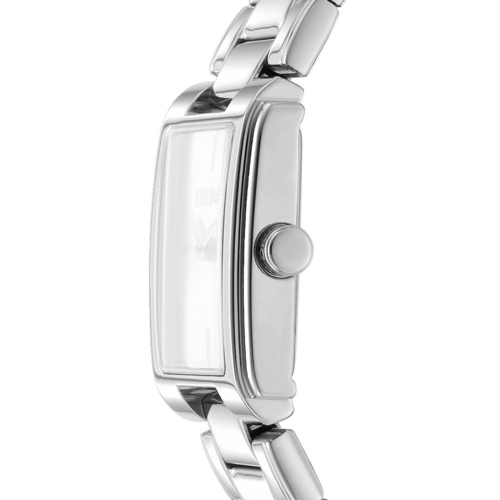 Vista 3 Relógio Feminino Quadrado DKNY Nolita prata prata