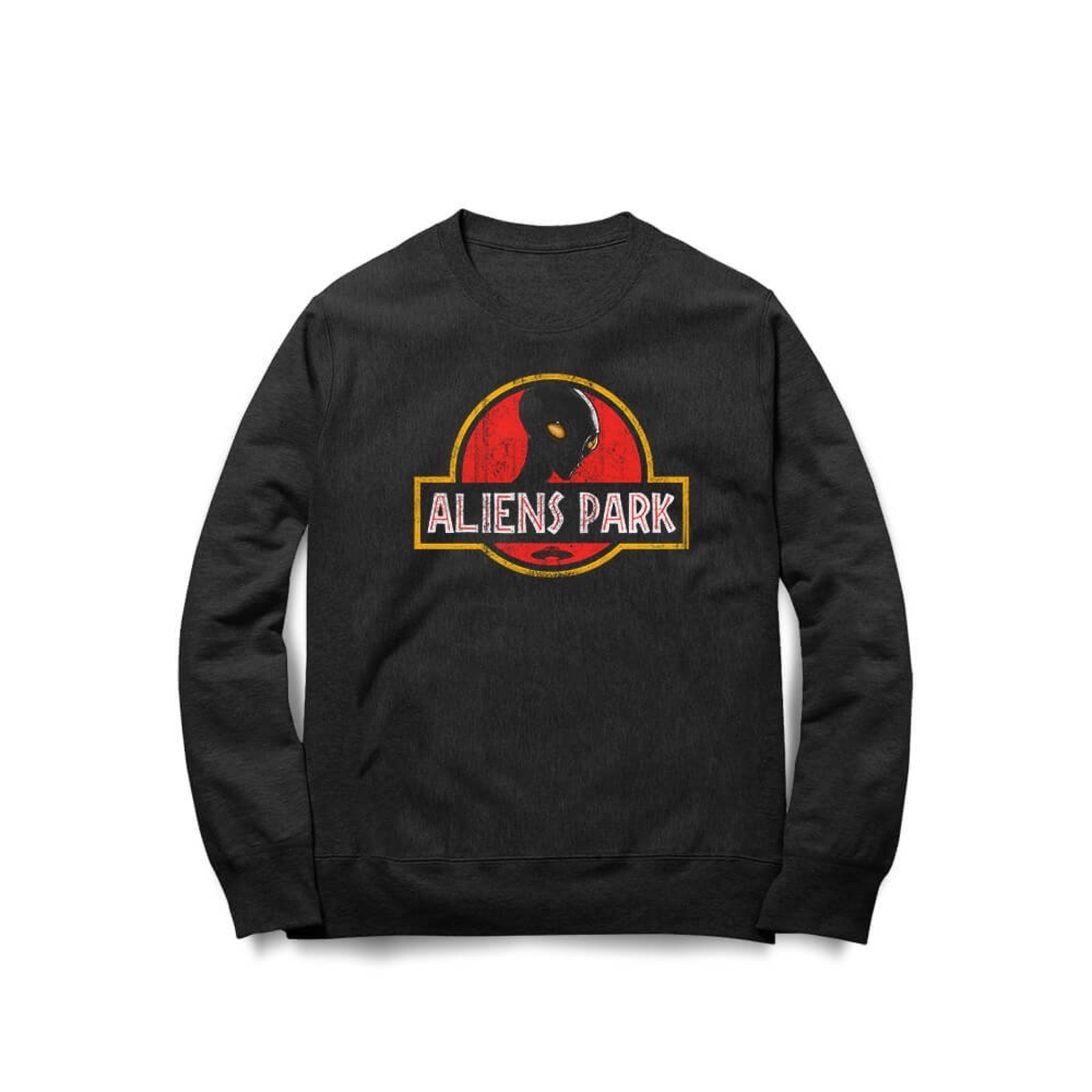 Moletom Aliens Park - Preto - Casual - Studio Geek