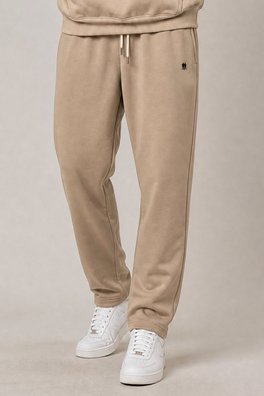 Calça Moletom Conforto Essencial Polo Wear Bege