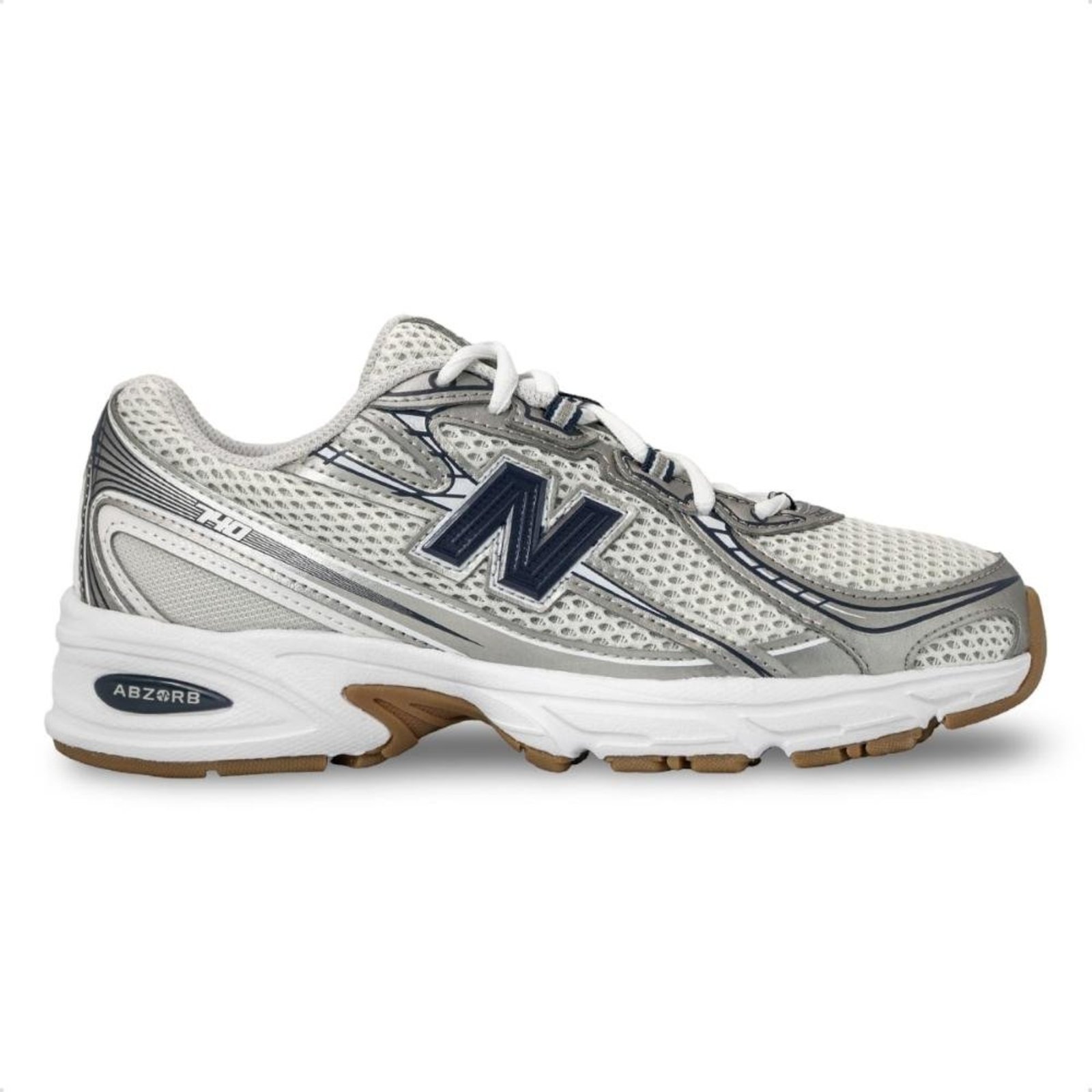 Tênis New Balance Unissex 740 Casual Prata