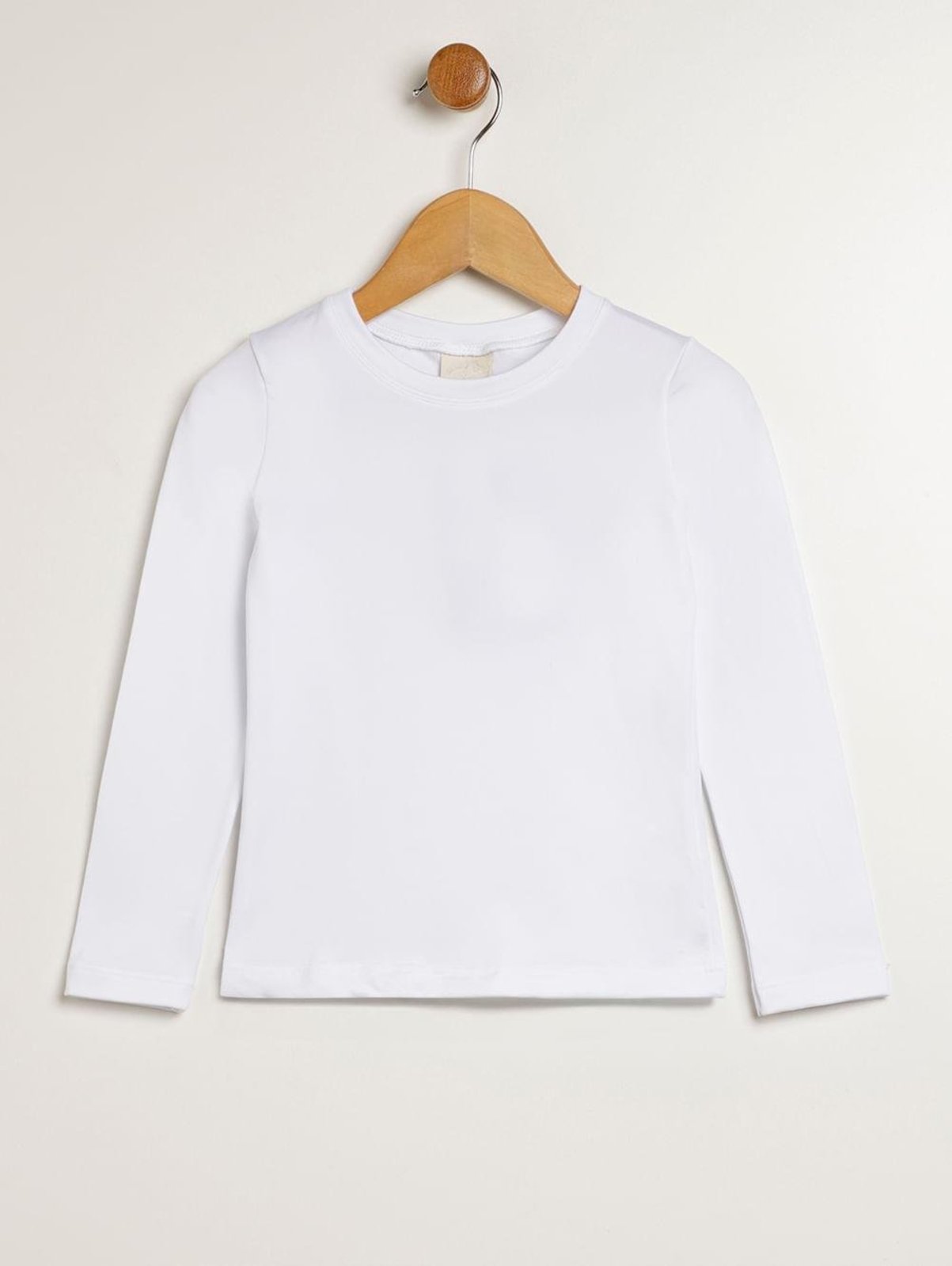Infantil - Blusa Térmica Para Menina BRANCO