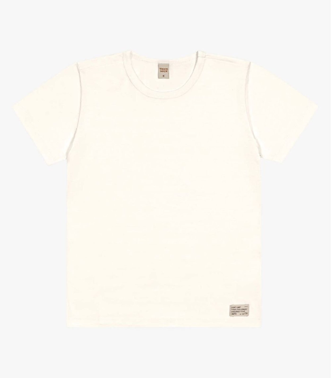 Infantil - Camiseta Verão Masculina Trick Nick Bege