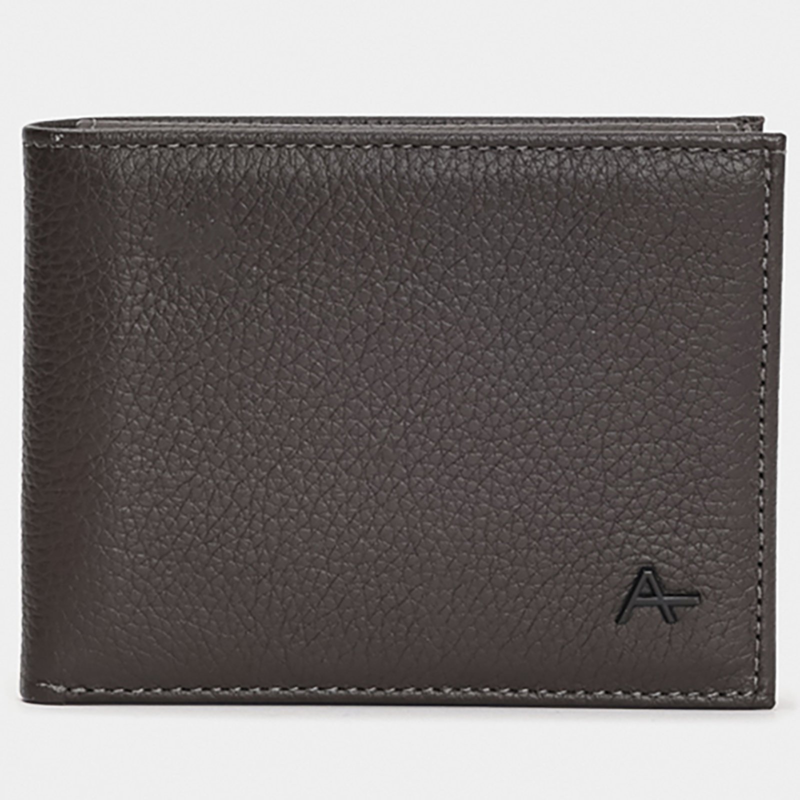 Vista 2 Carteira Couro Aramis Porta Cartão Masculino marrom Aramis marrom