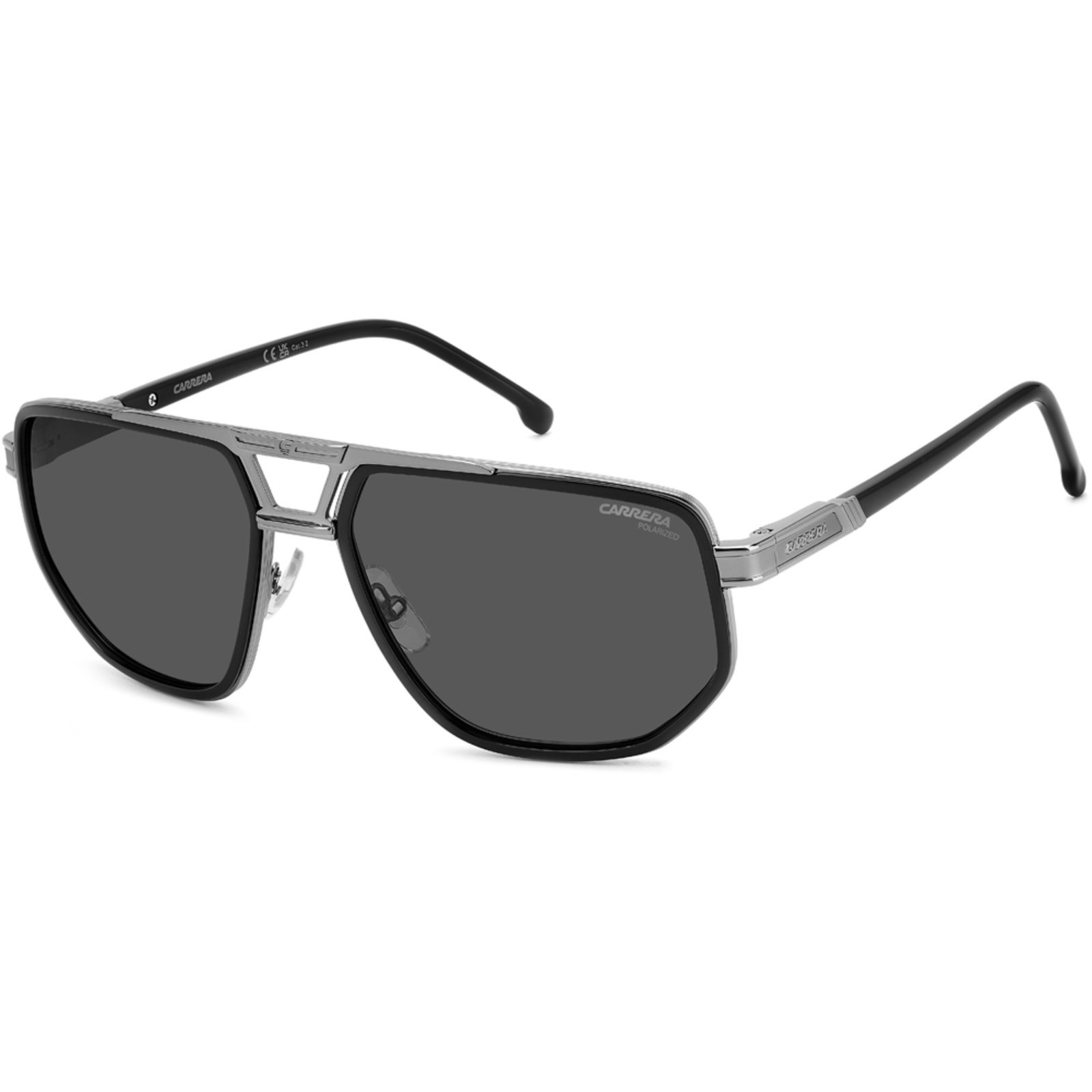 Vista 2 Óculos de Sol Carrera 1072 S V81 61M9 Masculino preto Carrera preto