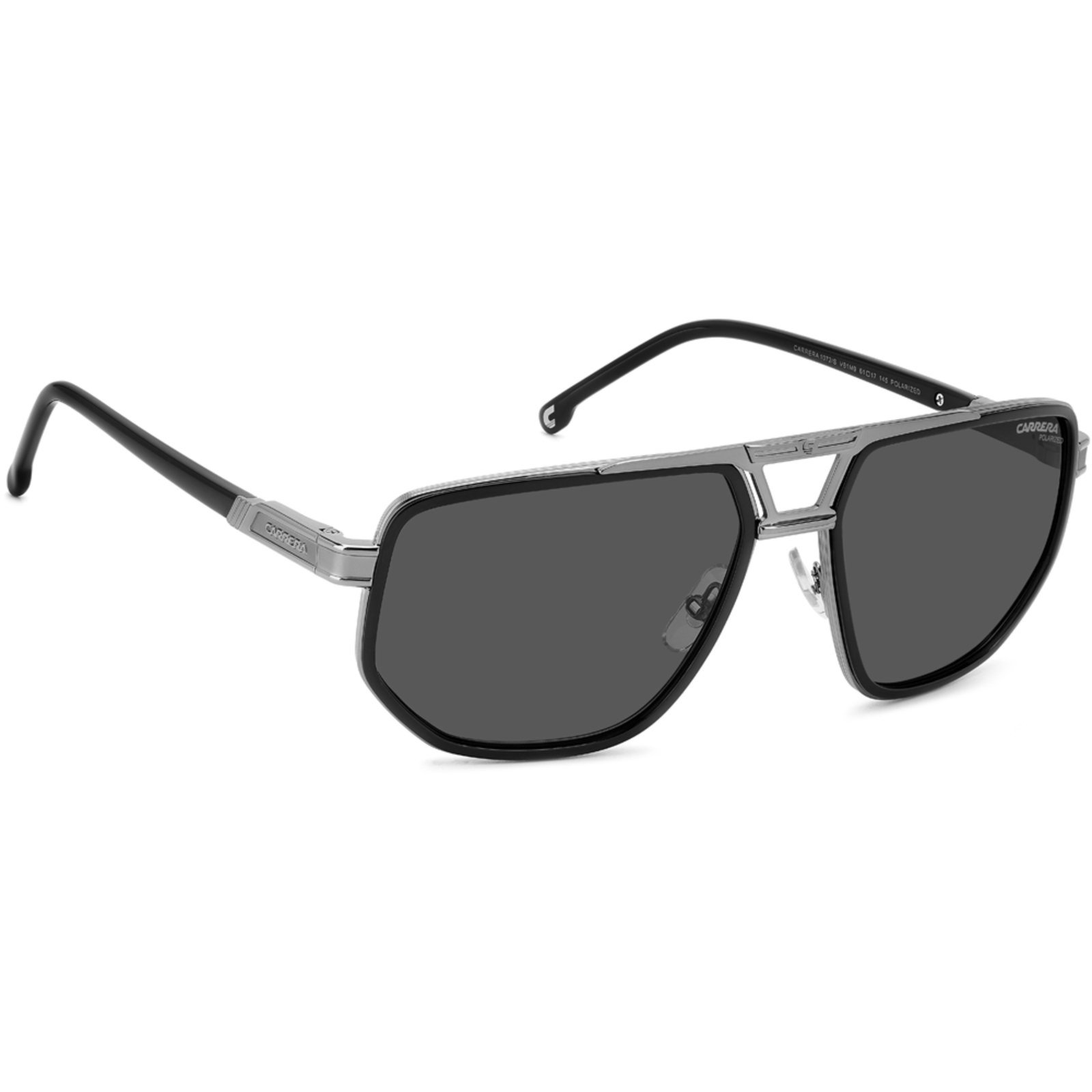 Vista 3 Óculos de Sol Carrera 1072 S V81 61M9 Masculino preto Carrera preto