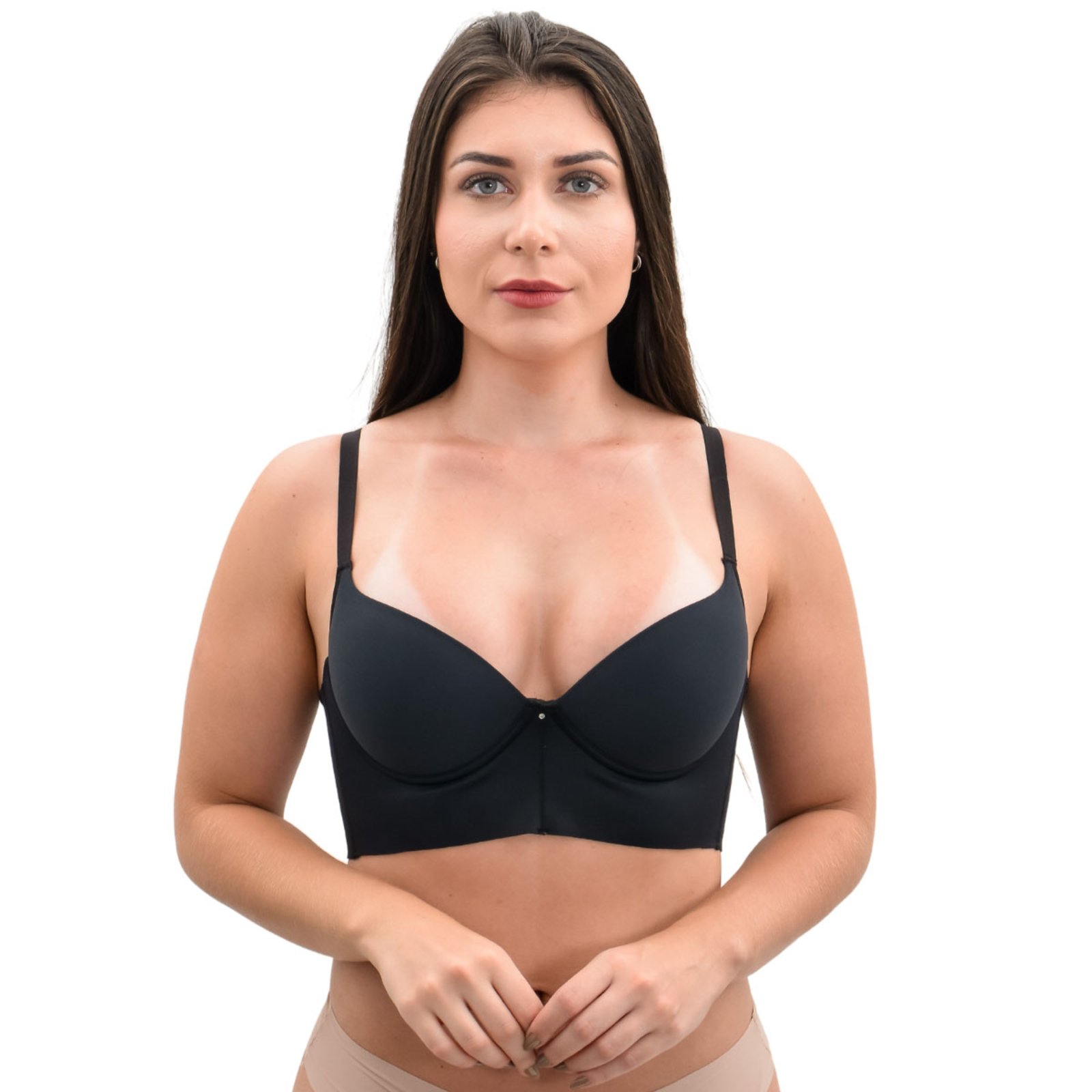 Sutiã Base Longa Invisível Bojo Soft Fit Nayane Rodrigues