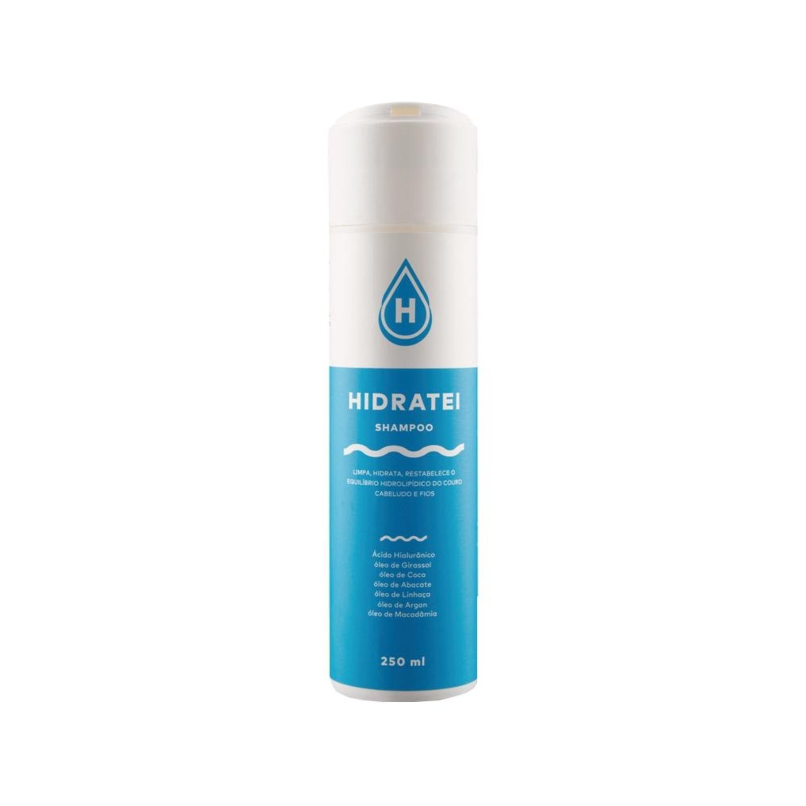 Vista 3 Kit Hidratei Shampoo 250ml + Multifuncional Condicionador 200ml + Multifuncional Leave-In 250ml incolor Hidratei incolor