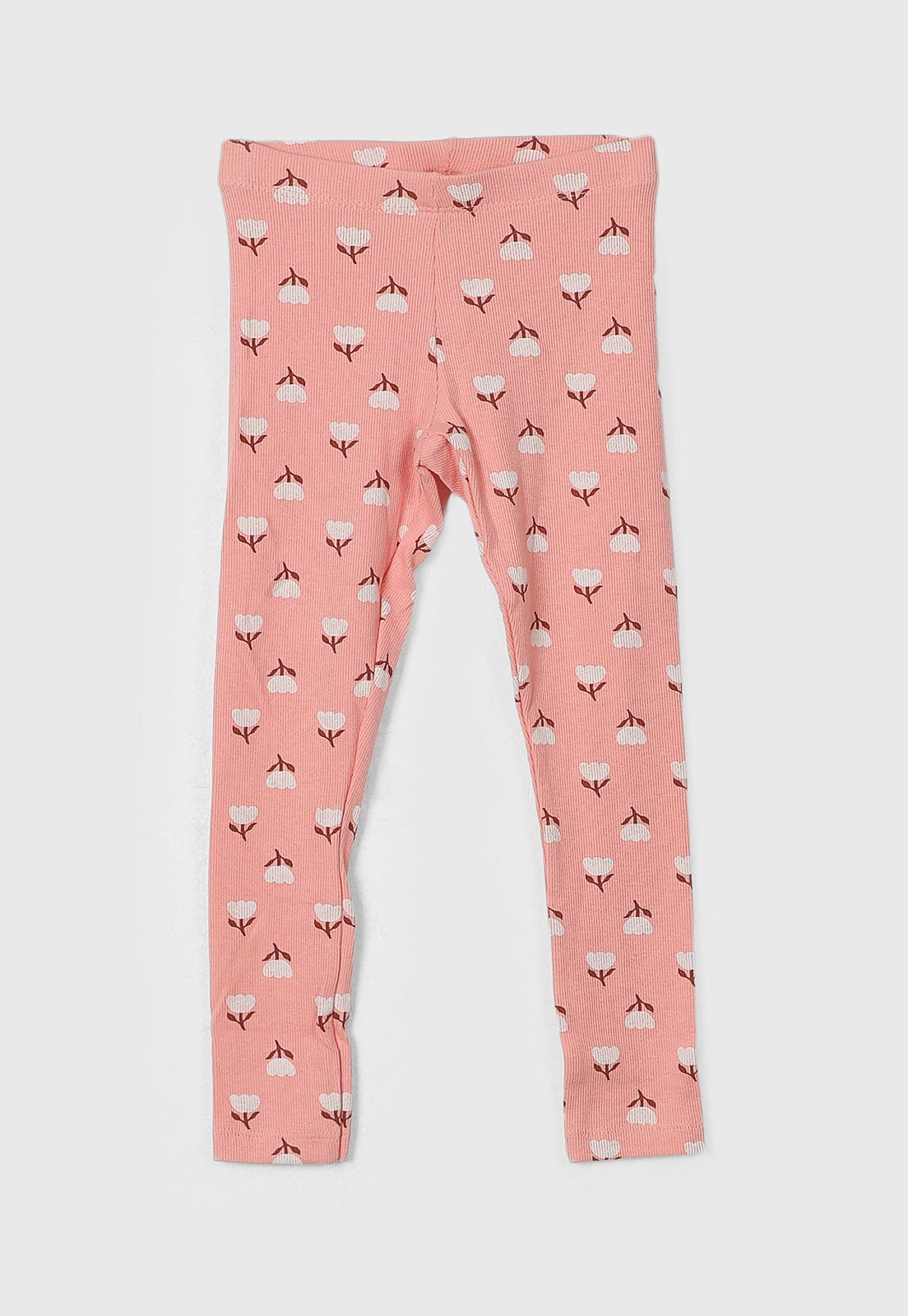 Infantil - Calça Hering Estampada Floral Rosa
