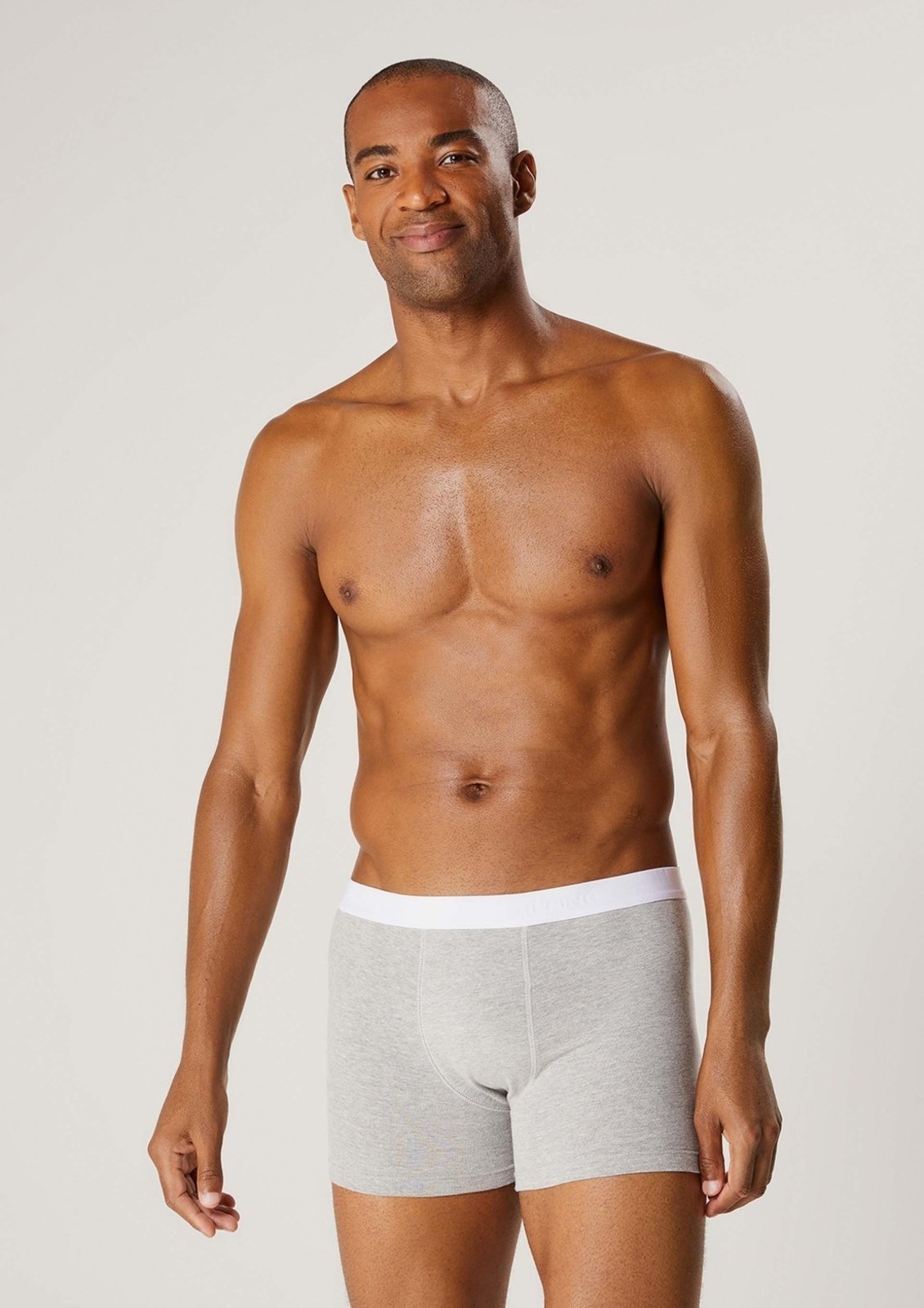 Vista 2 Cueca Hering Boxer Com Elástico Personalizado preto Hering preto