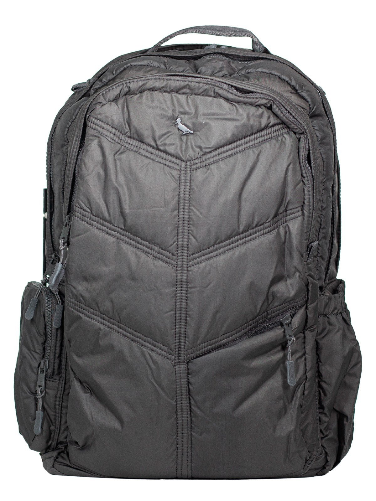 Mochila Masculina Reserva Go Wing Nylon Resistente Confortável Reforçada Cinza Asfalto